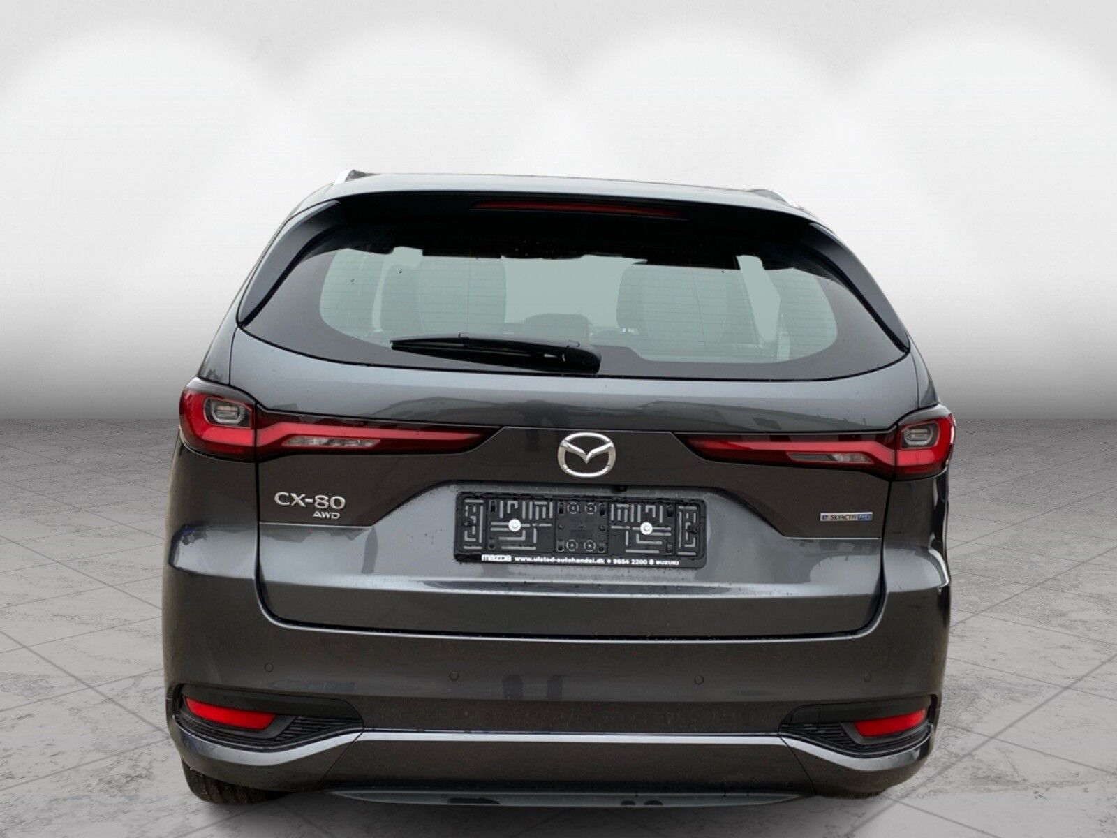 Billede af Mazda CX-80 2,5 e-Skyactiv-G  Hybrid Homura AWD 327HK 5d 8g Aut.