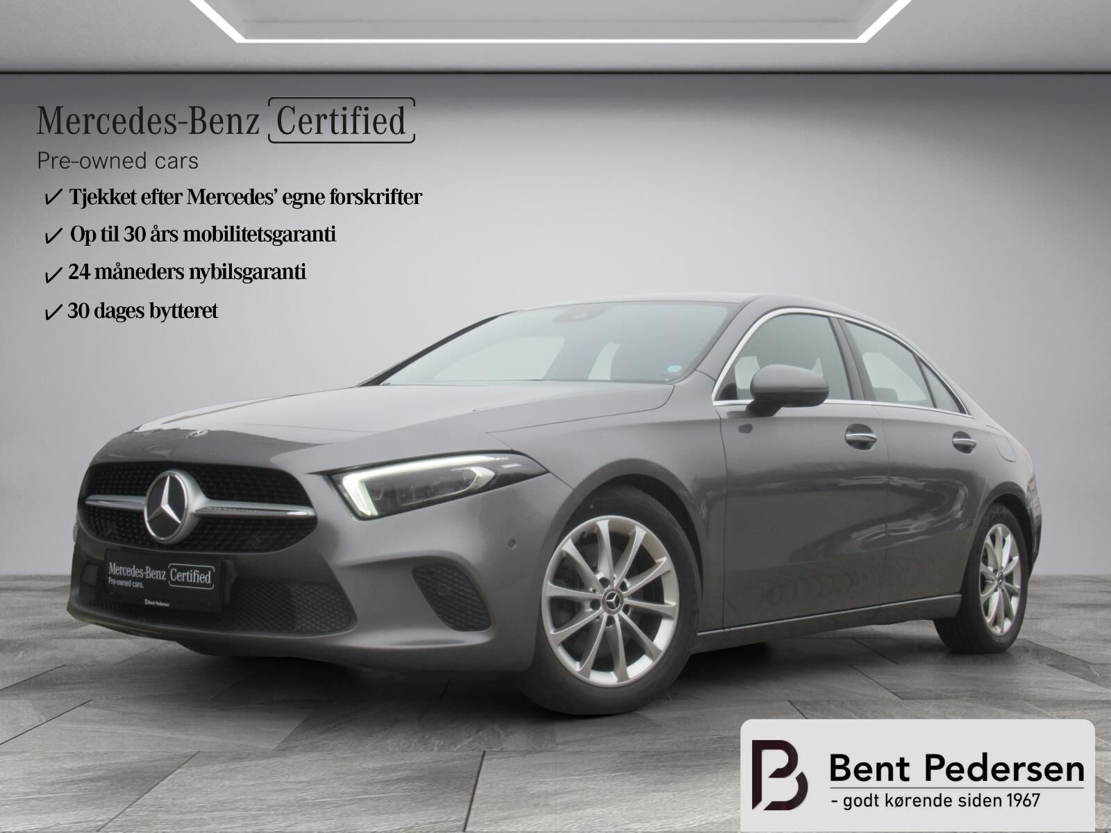 Billede af Mercedes-Benz A220 d 2,0 D Advantage 8G-DCT 190HK 8g Aut.