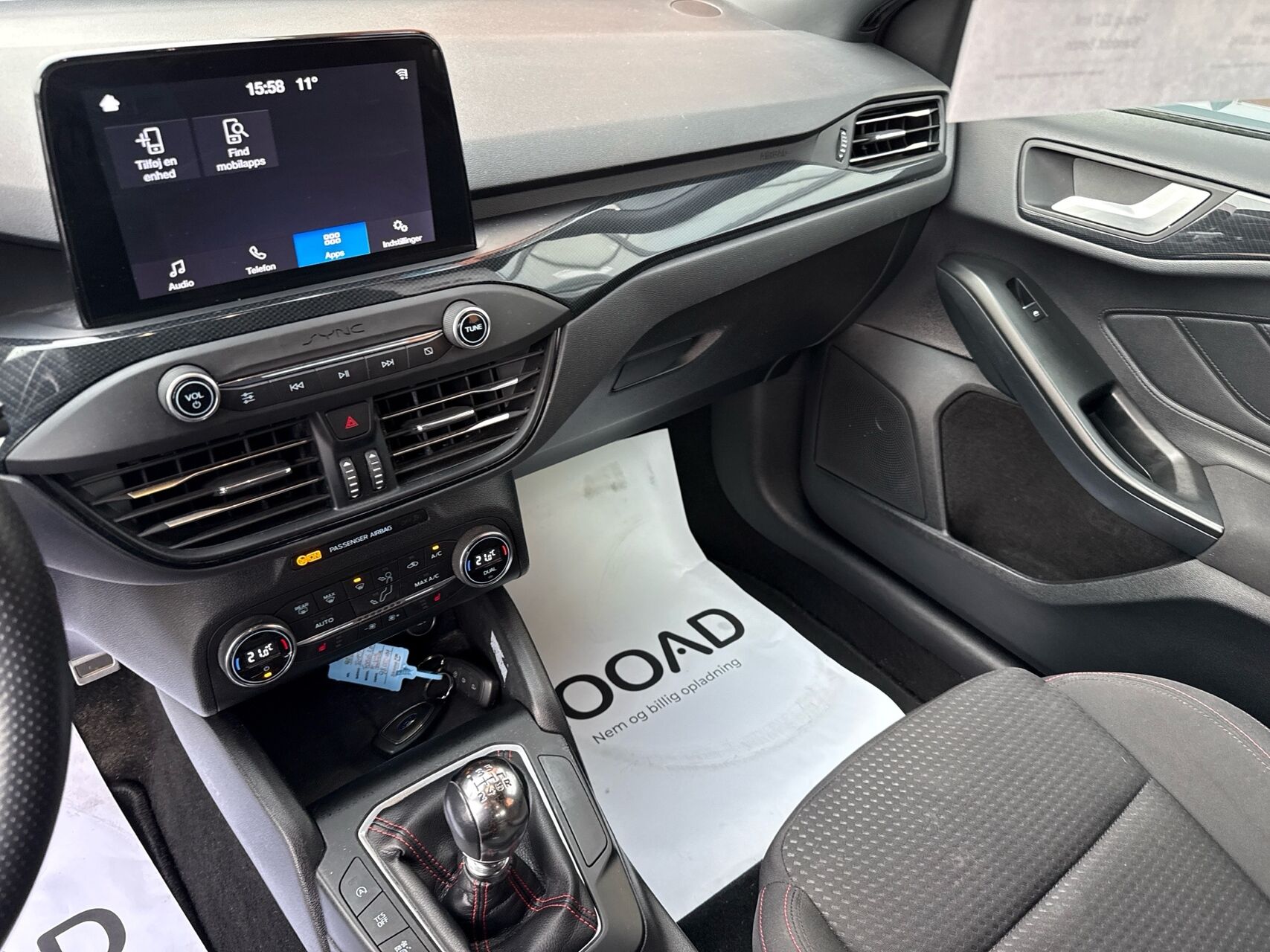 Billede af Ford Focus 1,0 EcoBoost ST-Line 125HK Stc 6g