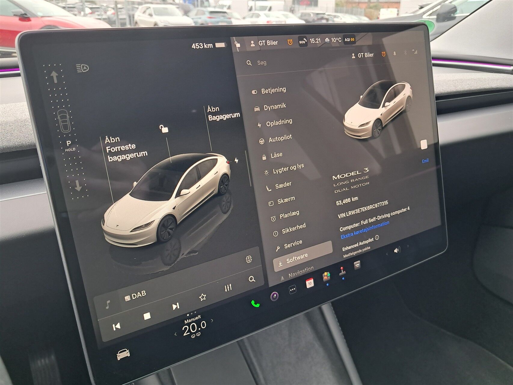 Billede af Tesla Model 3 EL Long Range AWD 498HK Aut.