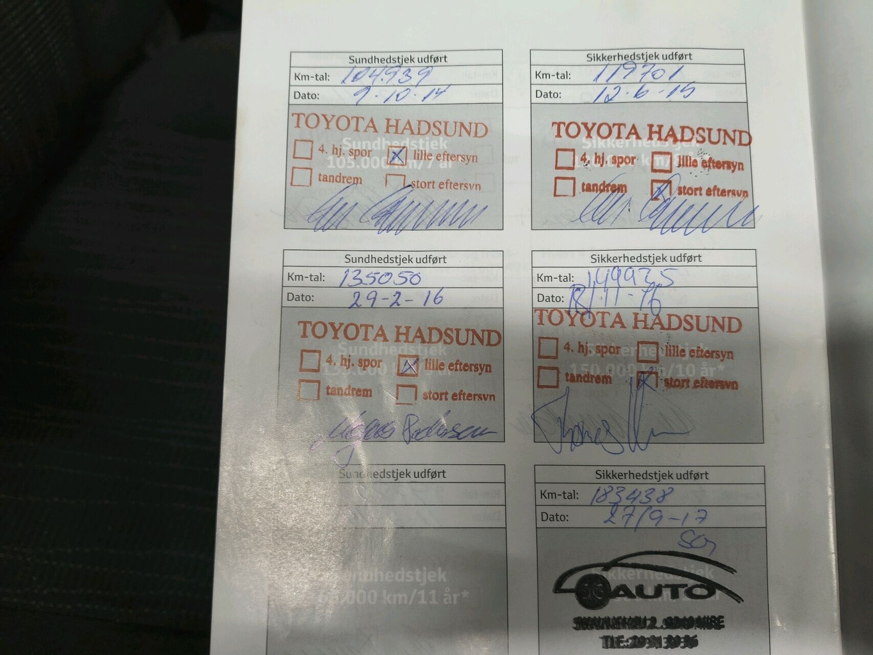 Billede af Toyota Auris 2,0 D-4D DPF T3 126HK 5d