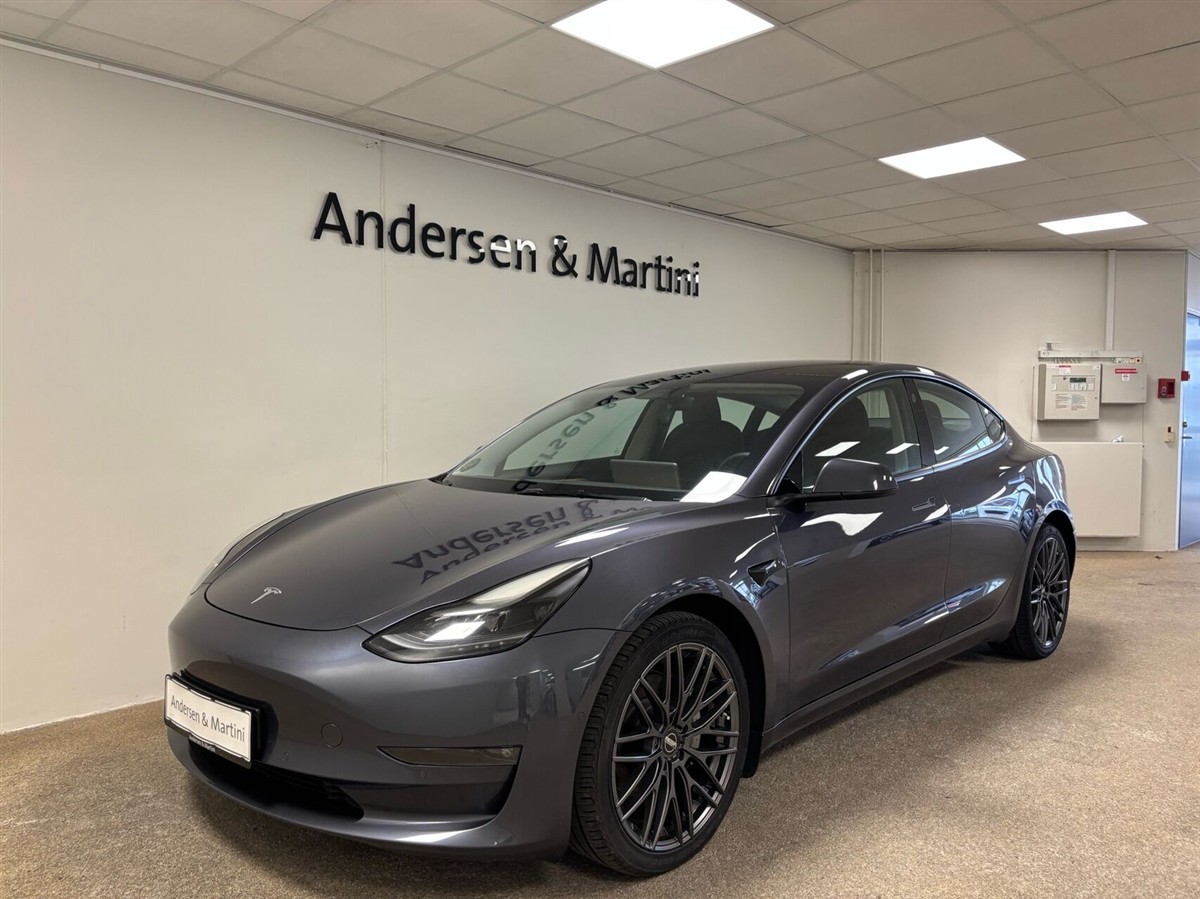 Tesla Model 3 EL Long Range AWD 498HK Aut. på lager