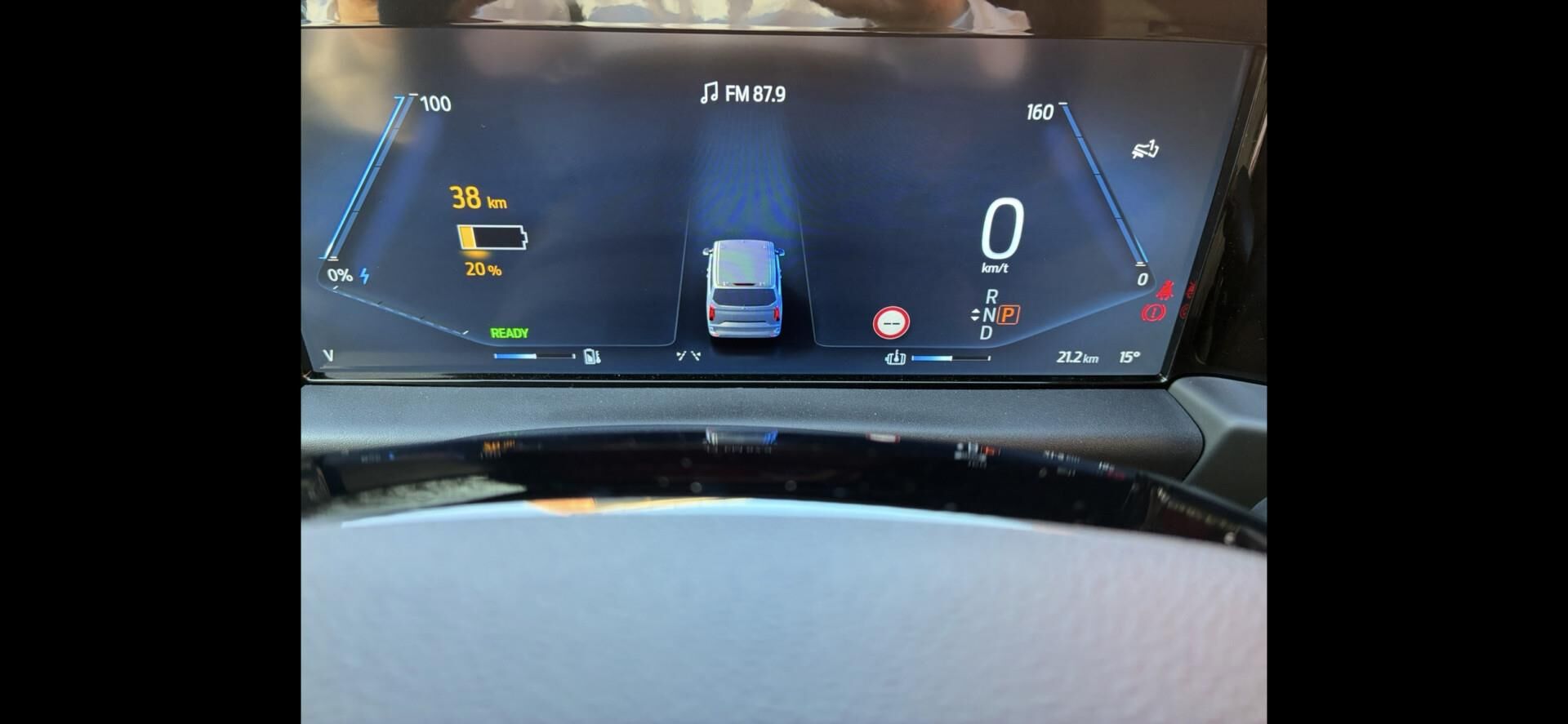 Billede af Ford E-Transit Custom 340 L2H1 EL Limited 136HK Van Aut.