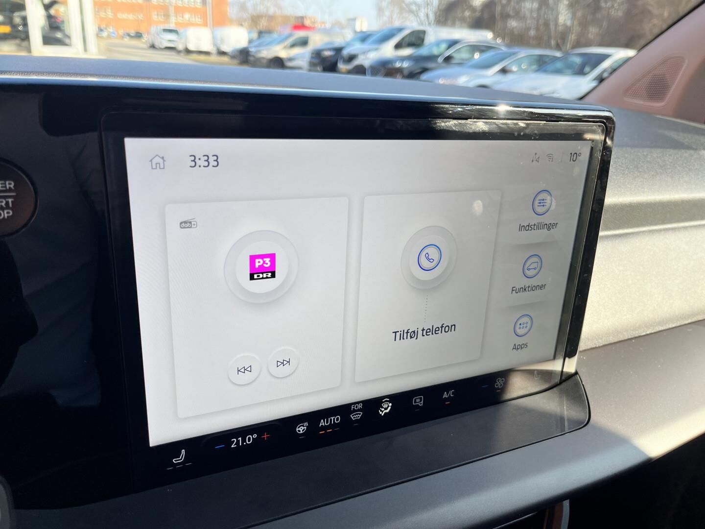 Billede af Ford E-Transit Courier EL Limited 136HK Van Aut.