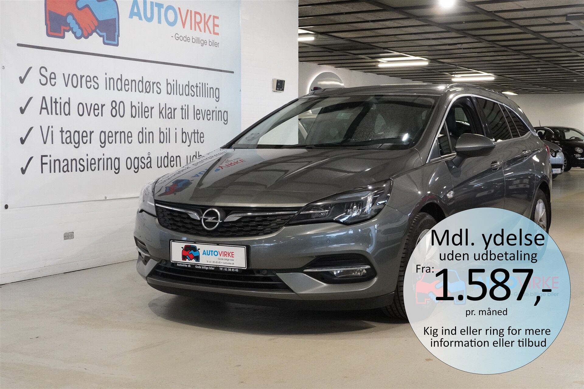 Billede af Opel Astra Sports Tourer 1,5 Turbo Elegance 105HK Stc 6g