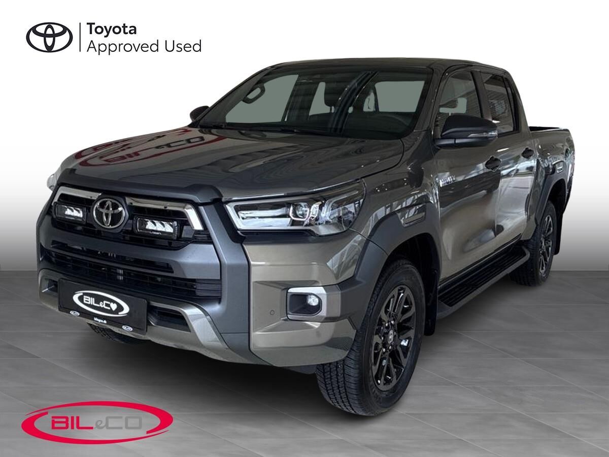 Billede af Toyota HiLux 2.8 diesel MHEV 204hk Double Cab AWD aut. gear T4 Invincible