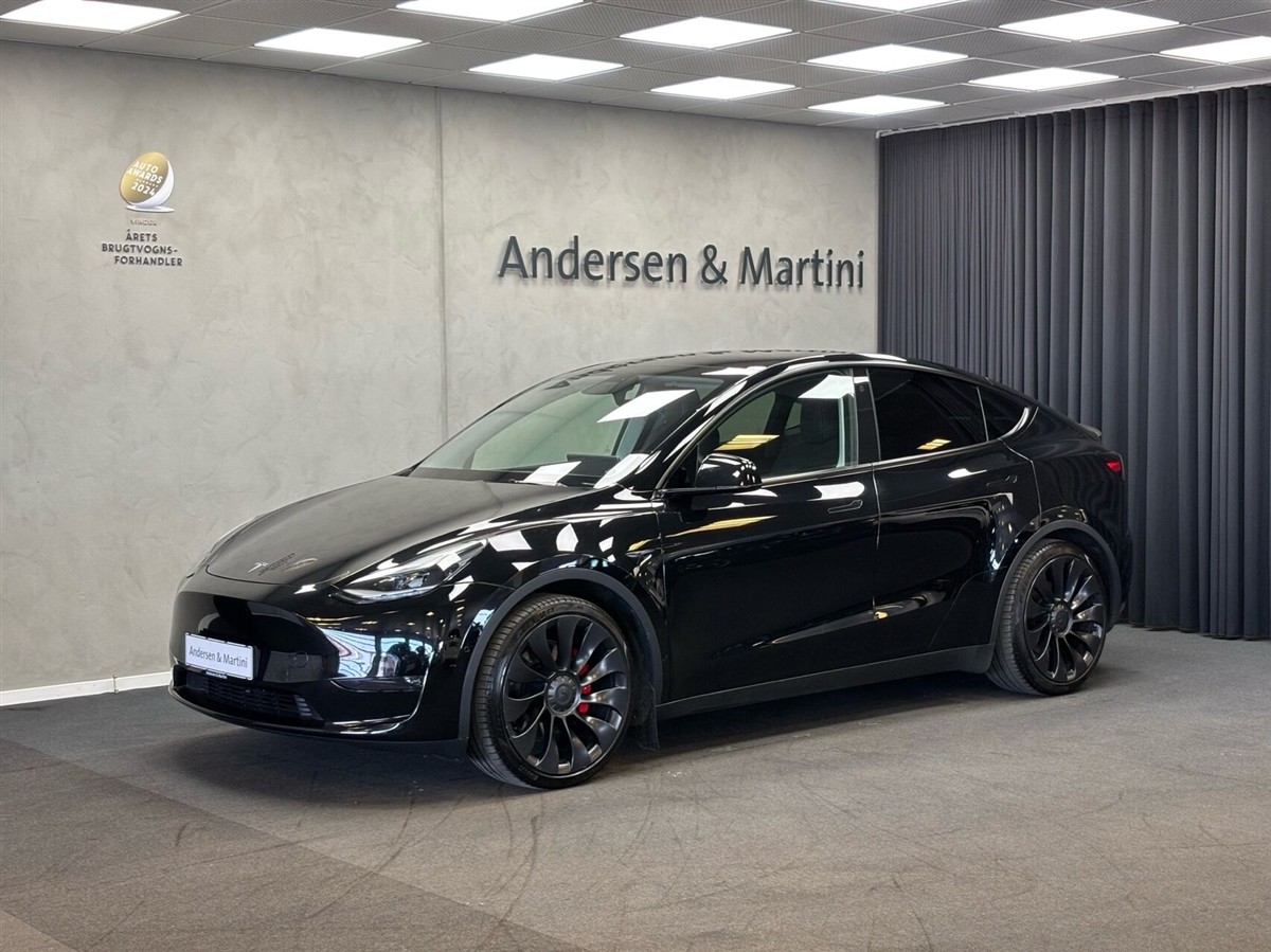 Tesla Model Y EL Performance AWD 534HK 5d Aut. på lager