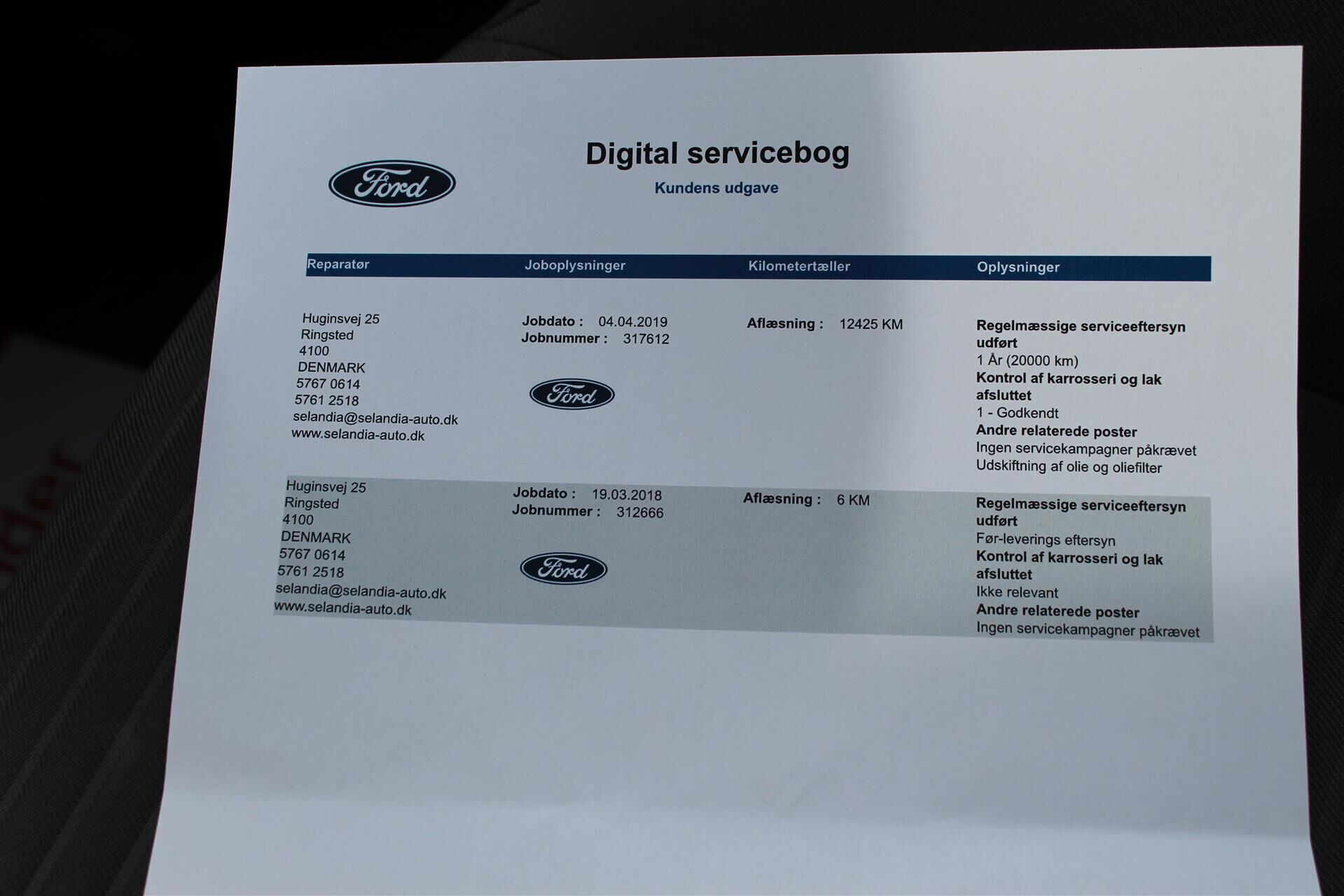 Billede af Ford C-MAX 1,0 EcoBoost Titanium 125HK 6g