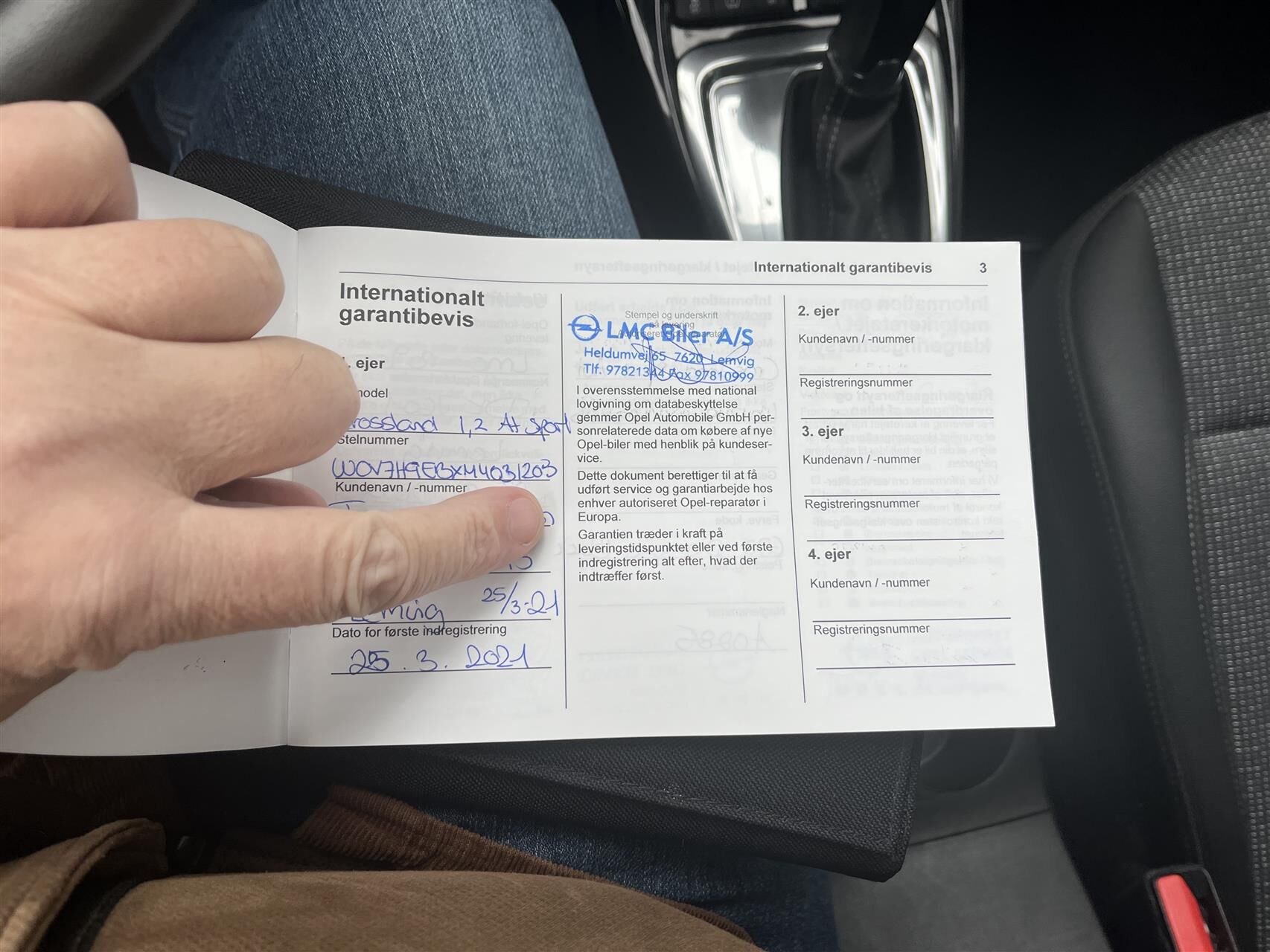 Billede af Opel Crossland 1,2 T Sport 130HK 5d 6g Aut.