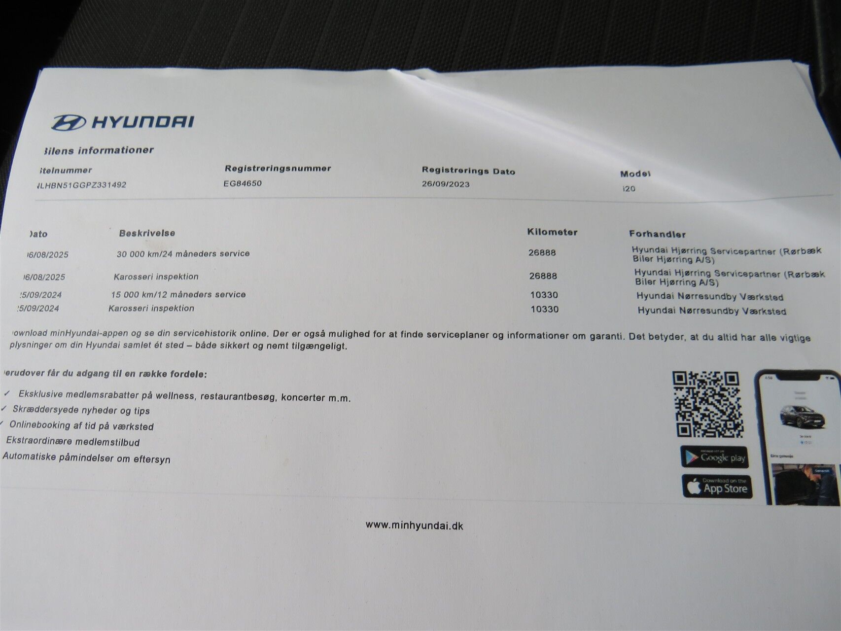 Billede af Hyundai i20 1,0 T-GDI Advanced DCT 100HK 5d 7g Aut.