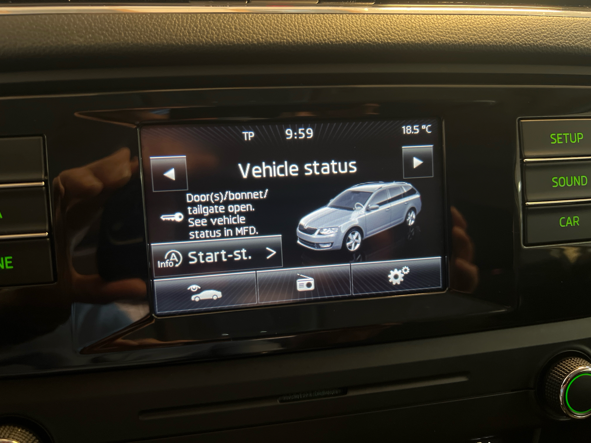 Billede af Skoda Octavia Combi 1,4 TSI Elegance DSG 140HK Stc 7g Aut.