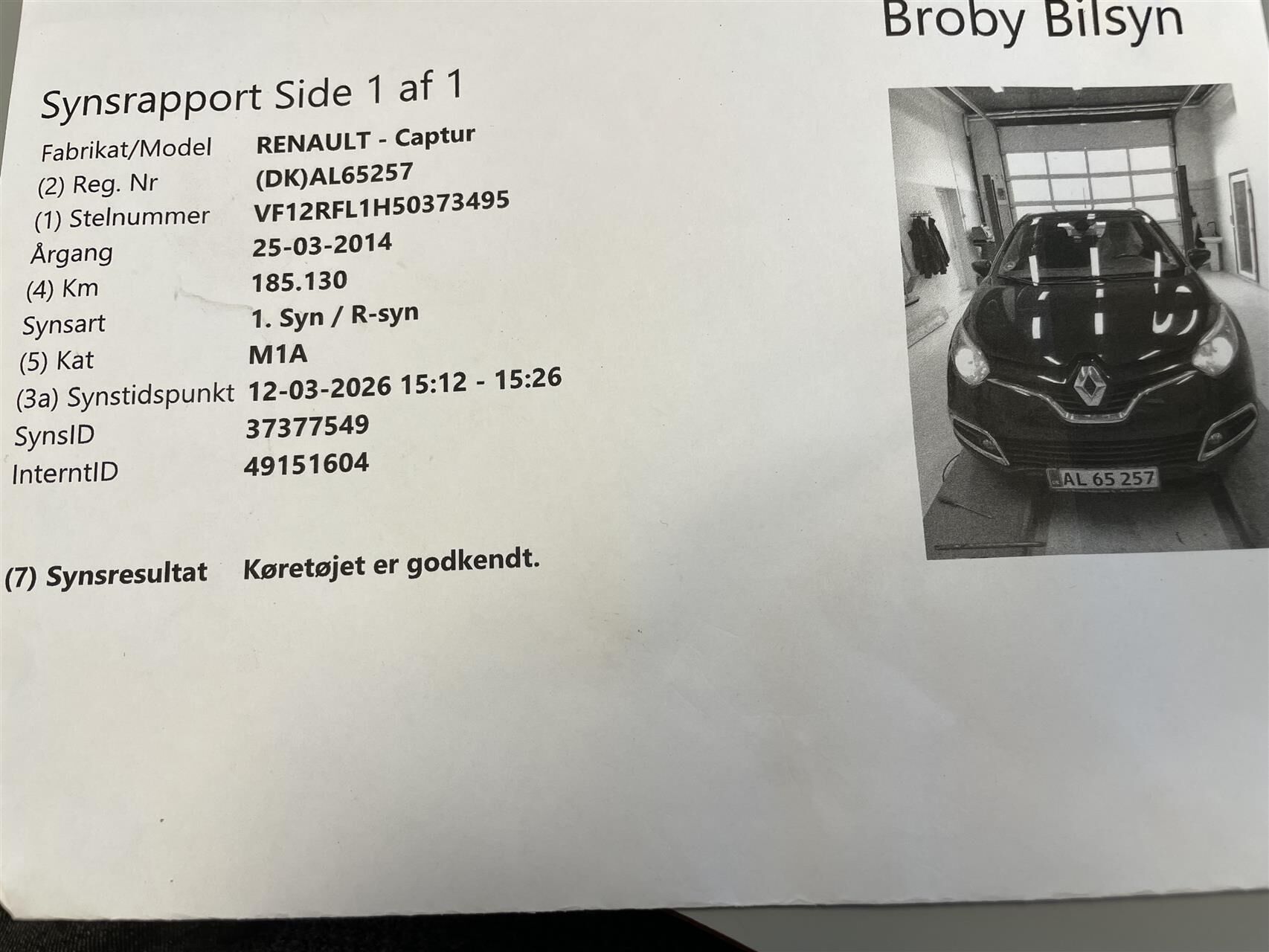 Billede af Renault Captur 1,5 DCI FAP Expression Energy 90HK 5d