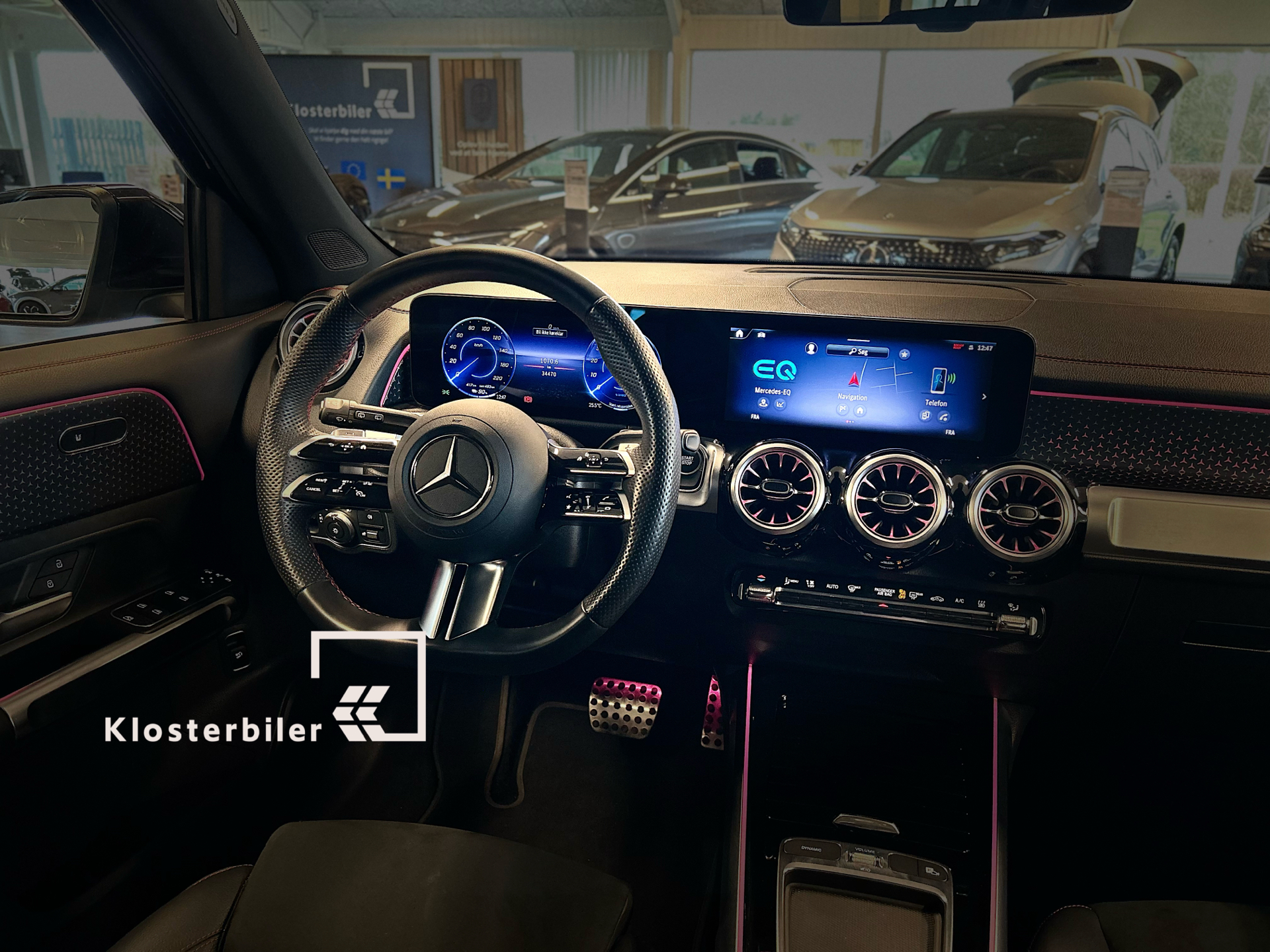 Billede af Mercedes-Benz EQB 250+ 7 pers. EL AMG Line 190HK 5d Aut. 