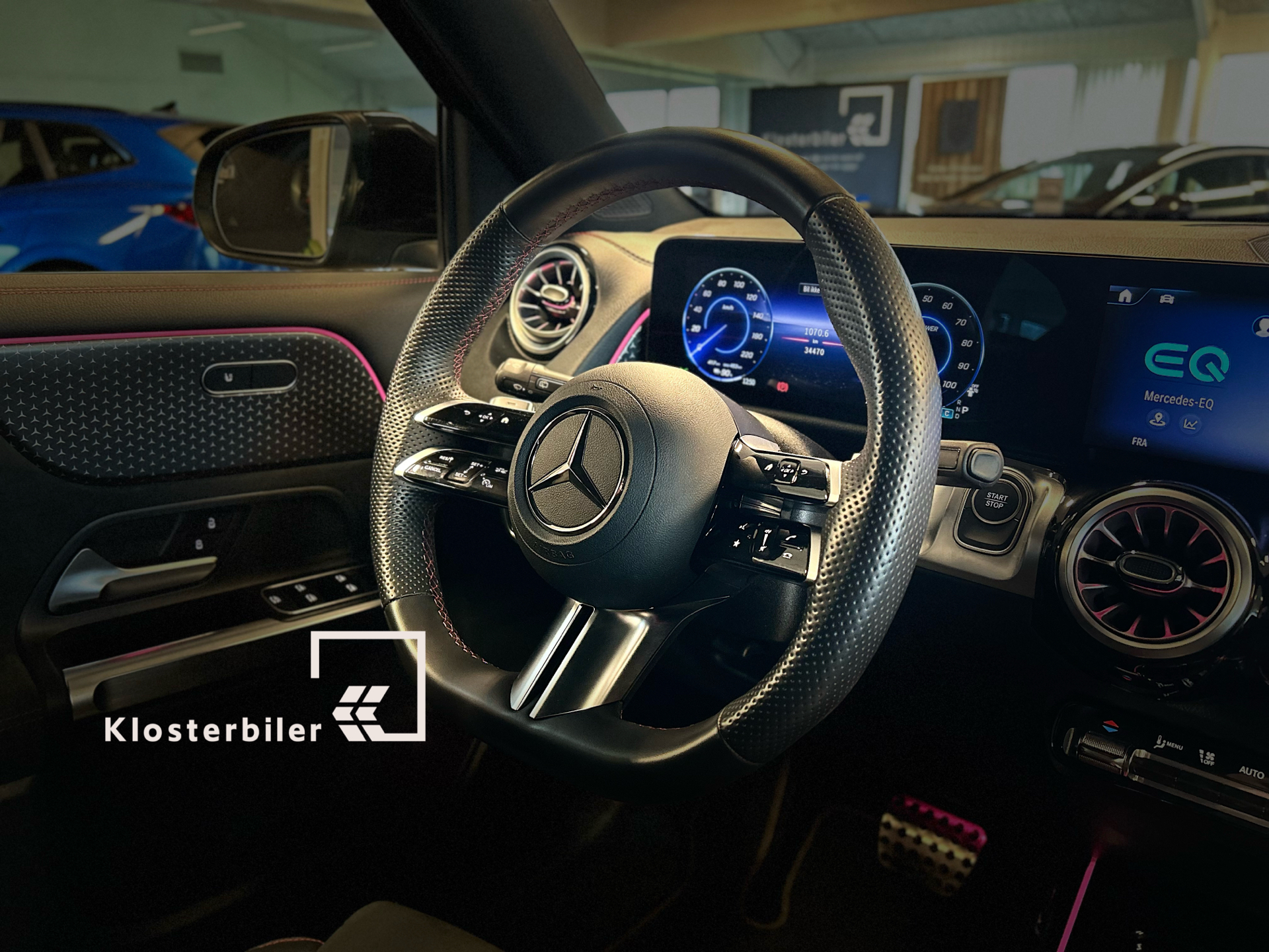 Billede af Mercedes-Benz EQB 250+ 7 pers. EL AMG Line 190HK 5d Aut. 