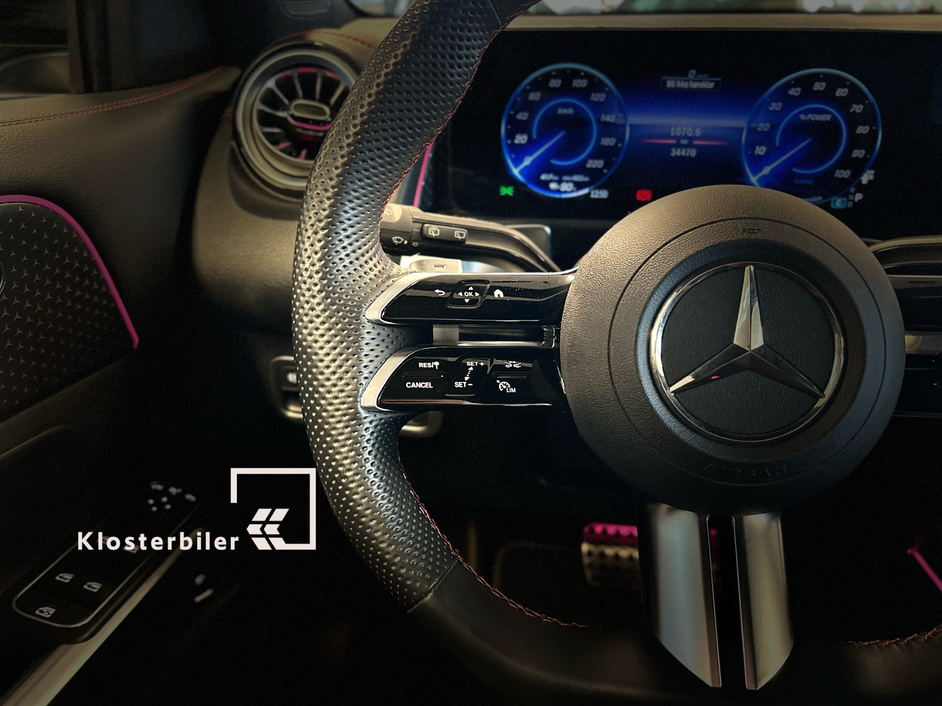 Billede af Mercedes-Benz EQB 250+ 7 pers. EL AMG Line 190HK 5d Aut. 