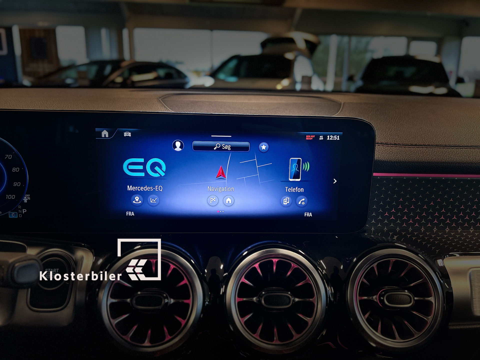 Billede af Mercedes-Benz EQB 250+ 7 pers. EL AMG Line 190HK 5d Aut. 