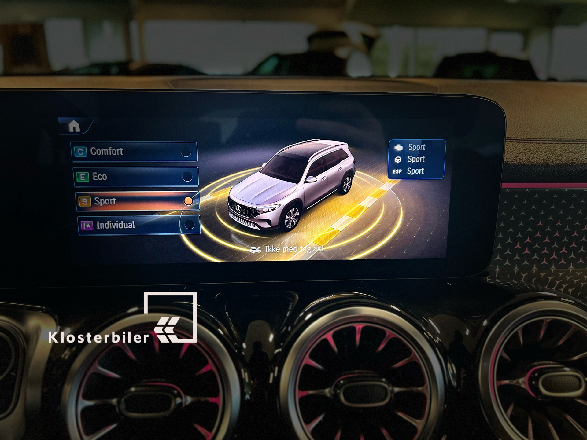 Billede af Mercedes-Benz EQB 250+ 7 pers. EL AMG Line 190HK 5d Aut. 