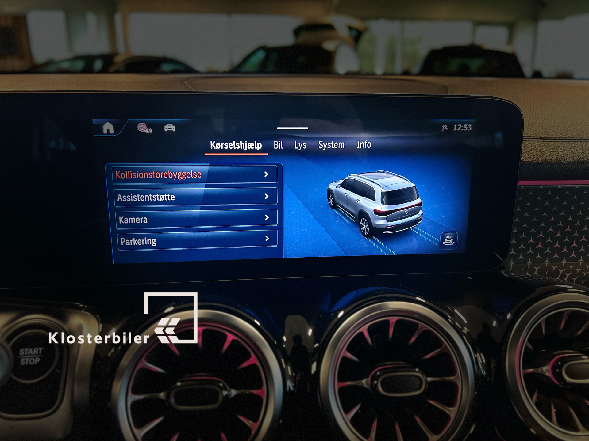 Billede af Mercedes-Benz EQB 250+ 7 pers. EL AMG Line 190HK 5d Aut. 