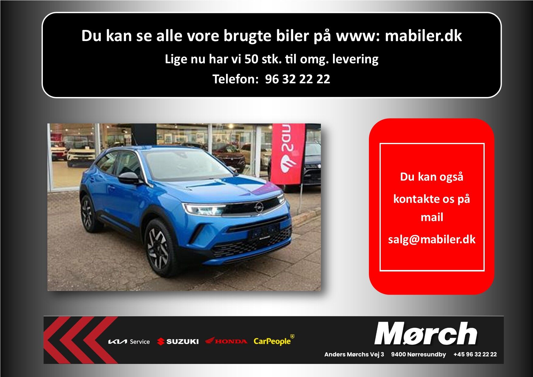 Billede af Opel Mokka-e EL Elegance 136HK 5d Aut.