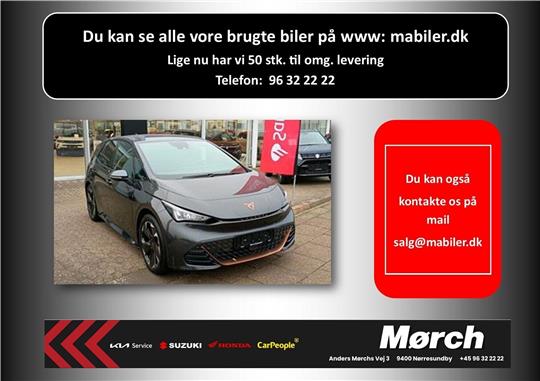 Cupra Born EL High 204HK 5d Aut.