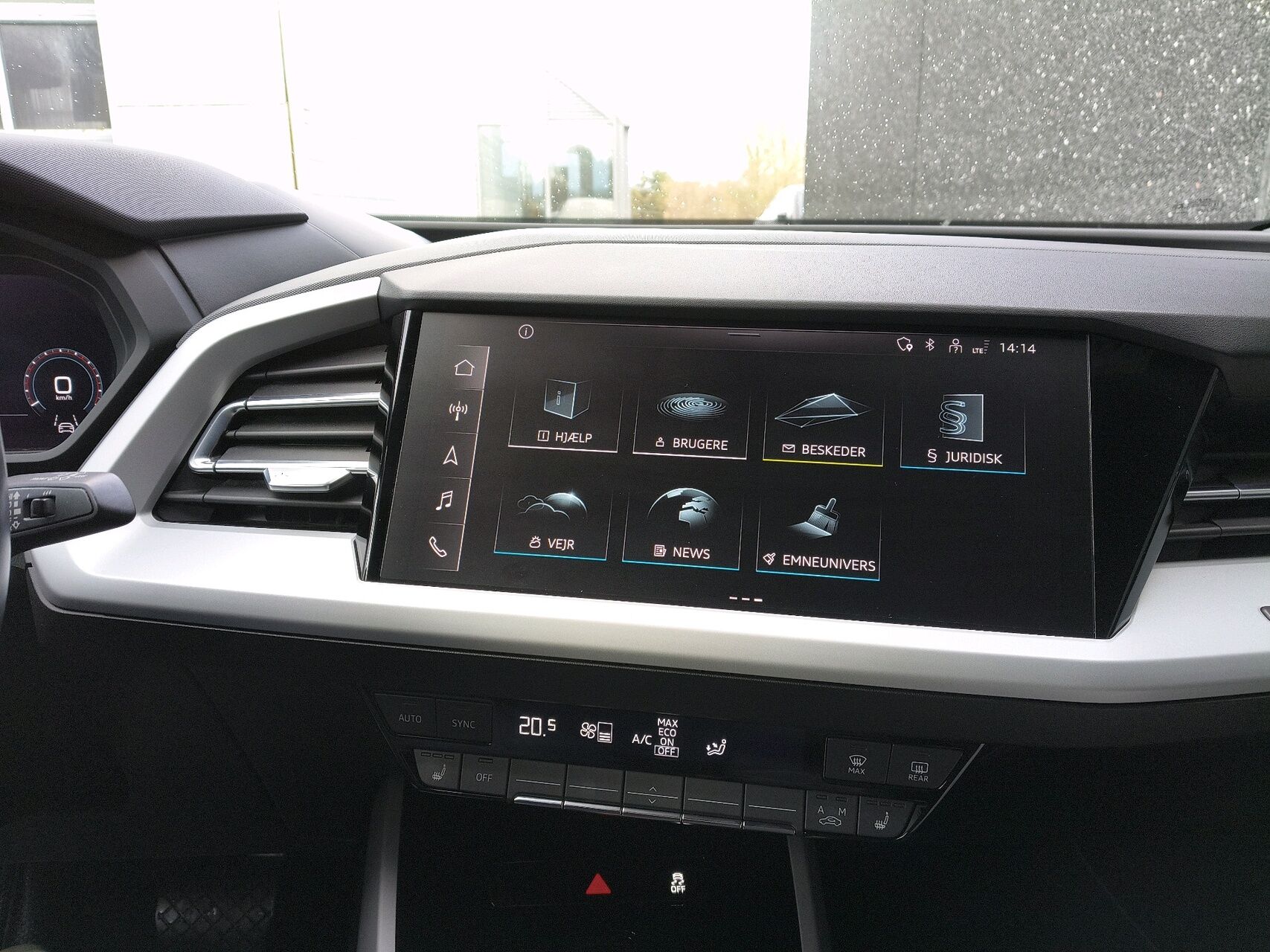 Billede af Audi Q4 Sportback 40 E-tron S Line 204HK 5d Aut.