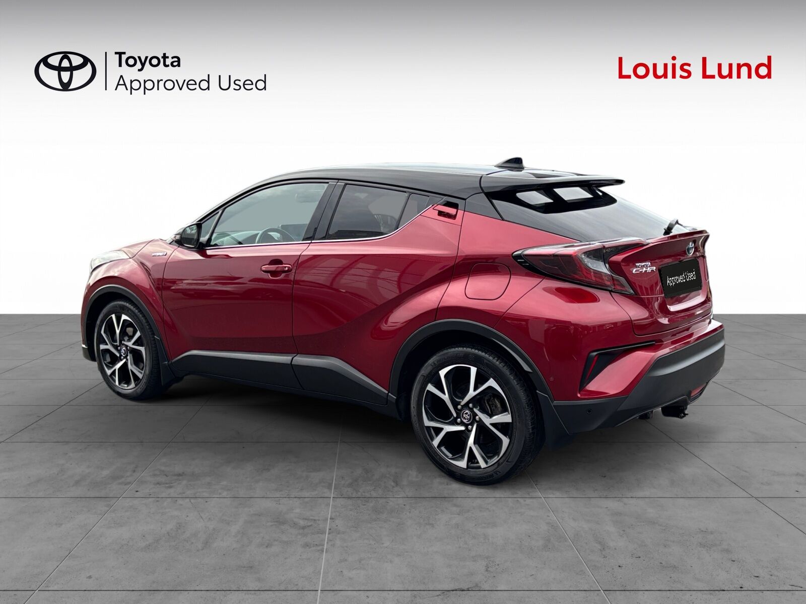Billede af Toyota C-HR 1,8 Hybrid C-LUB Premium Selected Bi-tone Multidrive S 122HK 5d Aut.