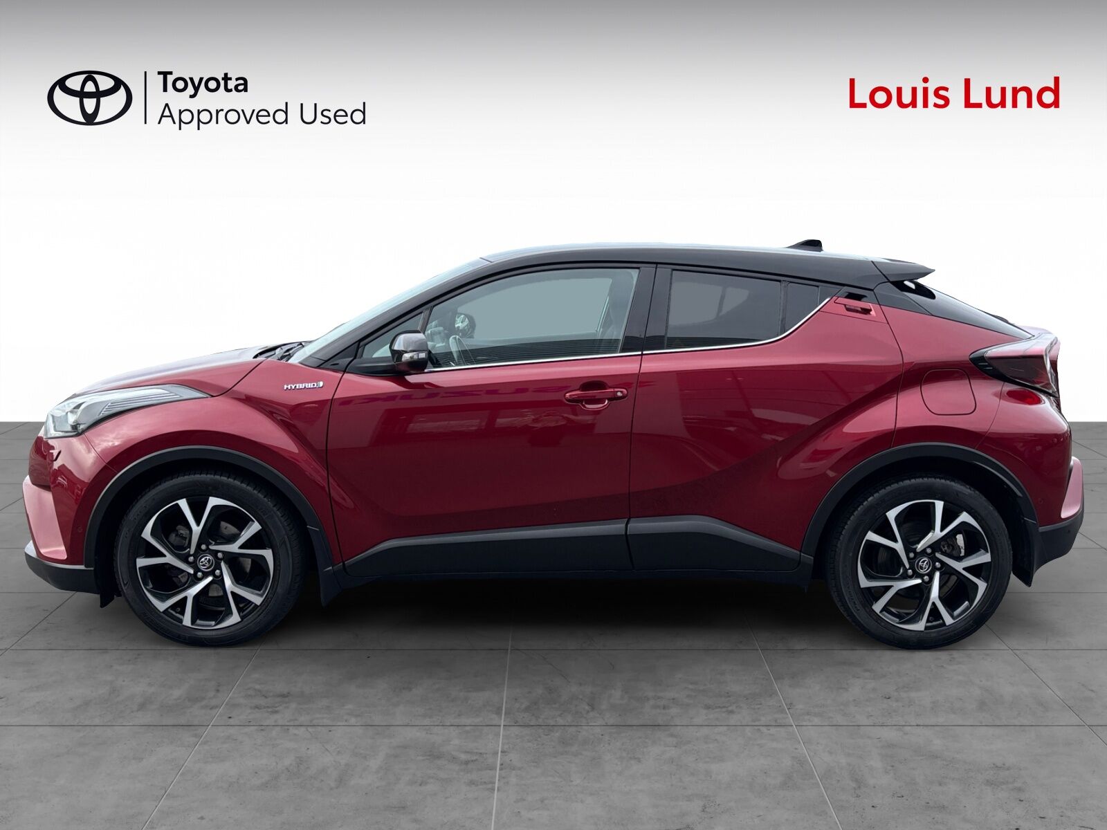 Billede af Toyota C-HR 1,8 Hybrid C-LUB Premium Selected Bi-tone Multidrive S 122HK 5d Aut.