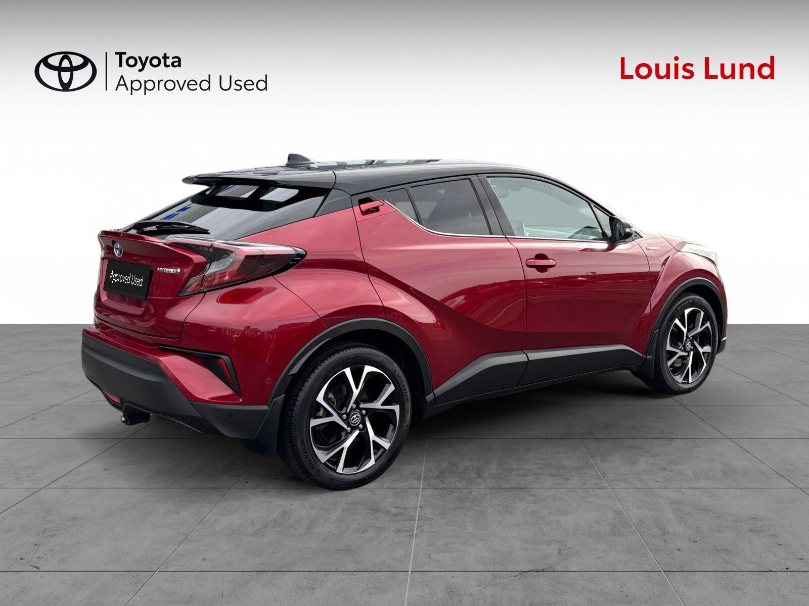 Billede af Toyota C-HR 1,8 Hybrid C-LUB Premium Selected Bi-tone Multidrive S 122HK 5d Aut.