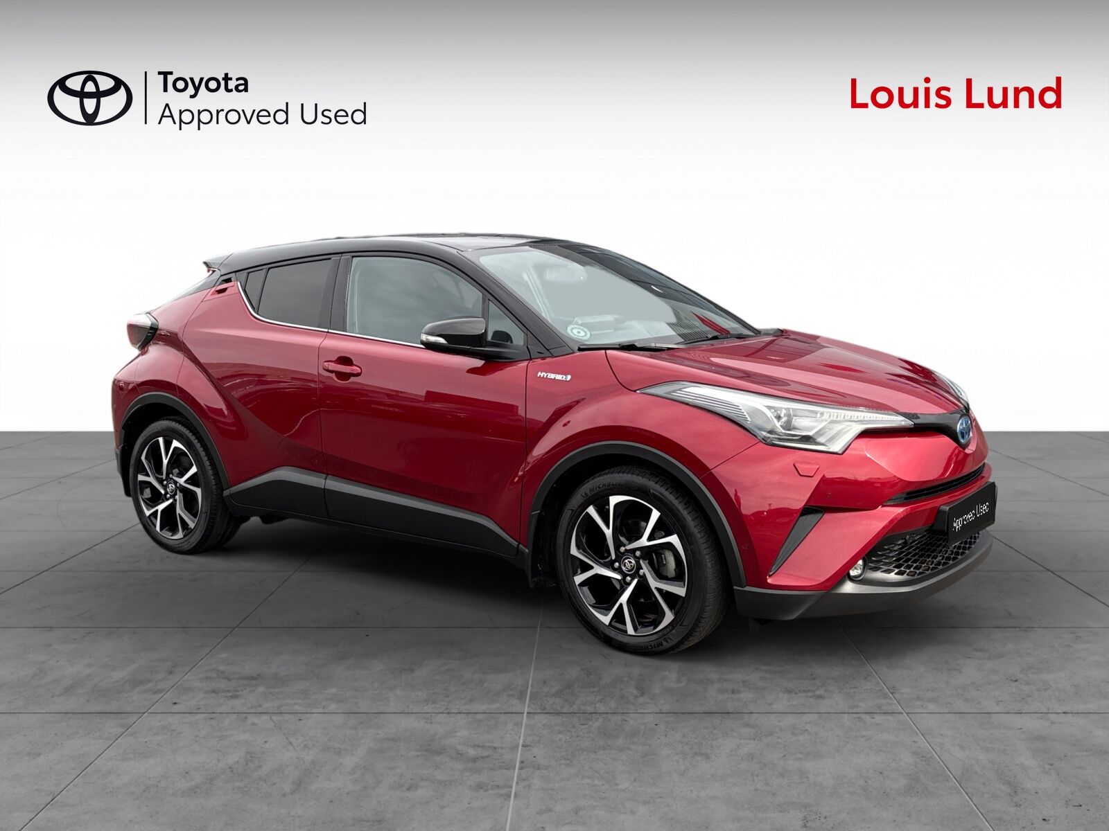 Billede af Toyota C-HR 1,8 Hybrid C-LUB Premium Selected Bi-tone Multidrive S 122HK 5d Aut.
