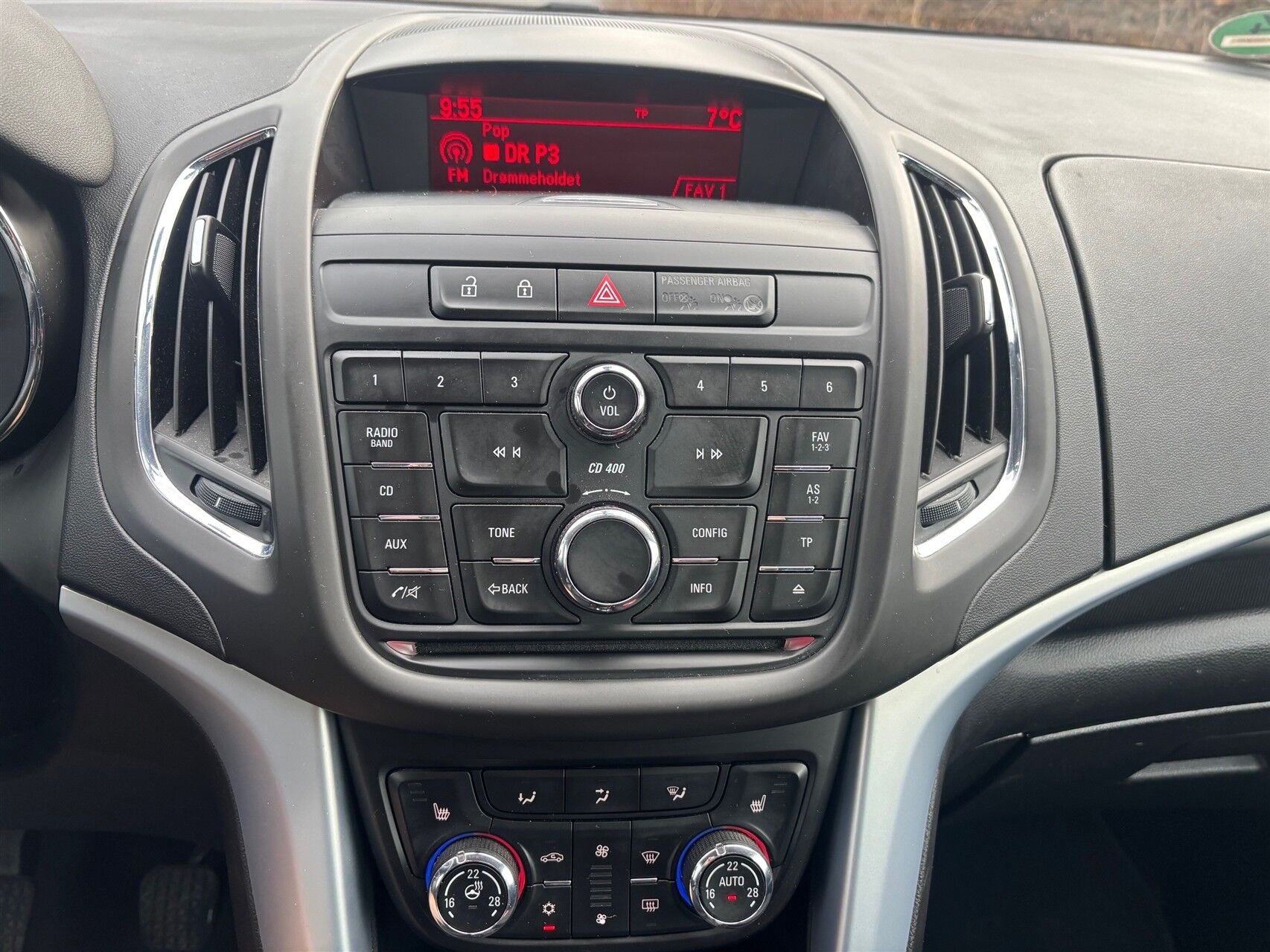 Billede af Opel Zafira 1,4 Turbo Enjoy Start/Stop 140HK 6g