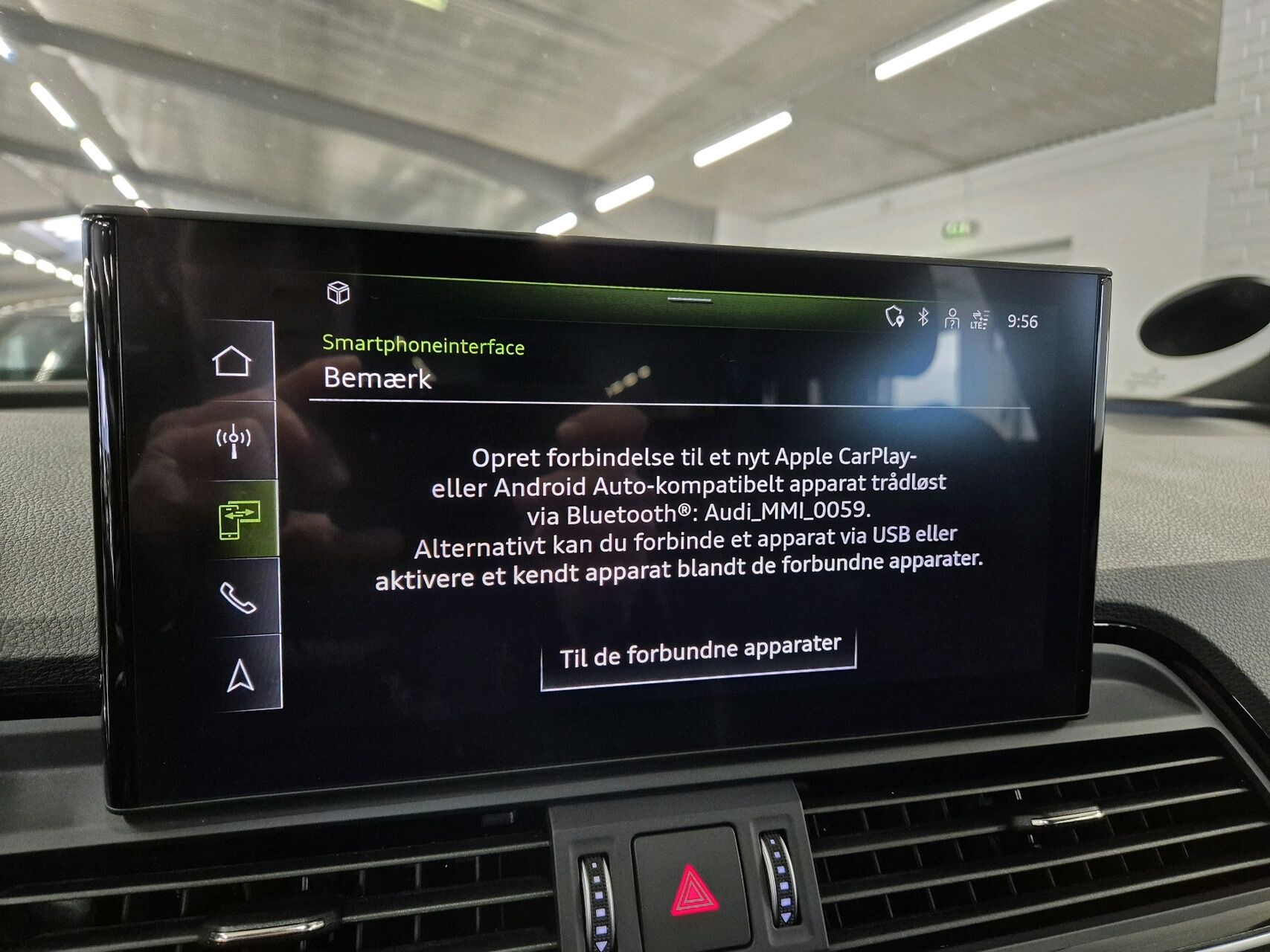 Billede af Audi Q5 2,0 50 TFSI e  Plugin-hybrid S Line Quattro S Tron 299HK 5d 7g Aut.