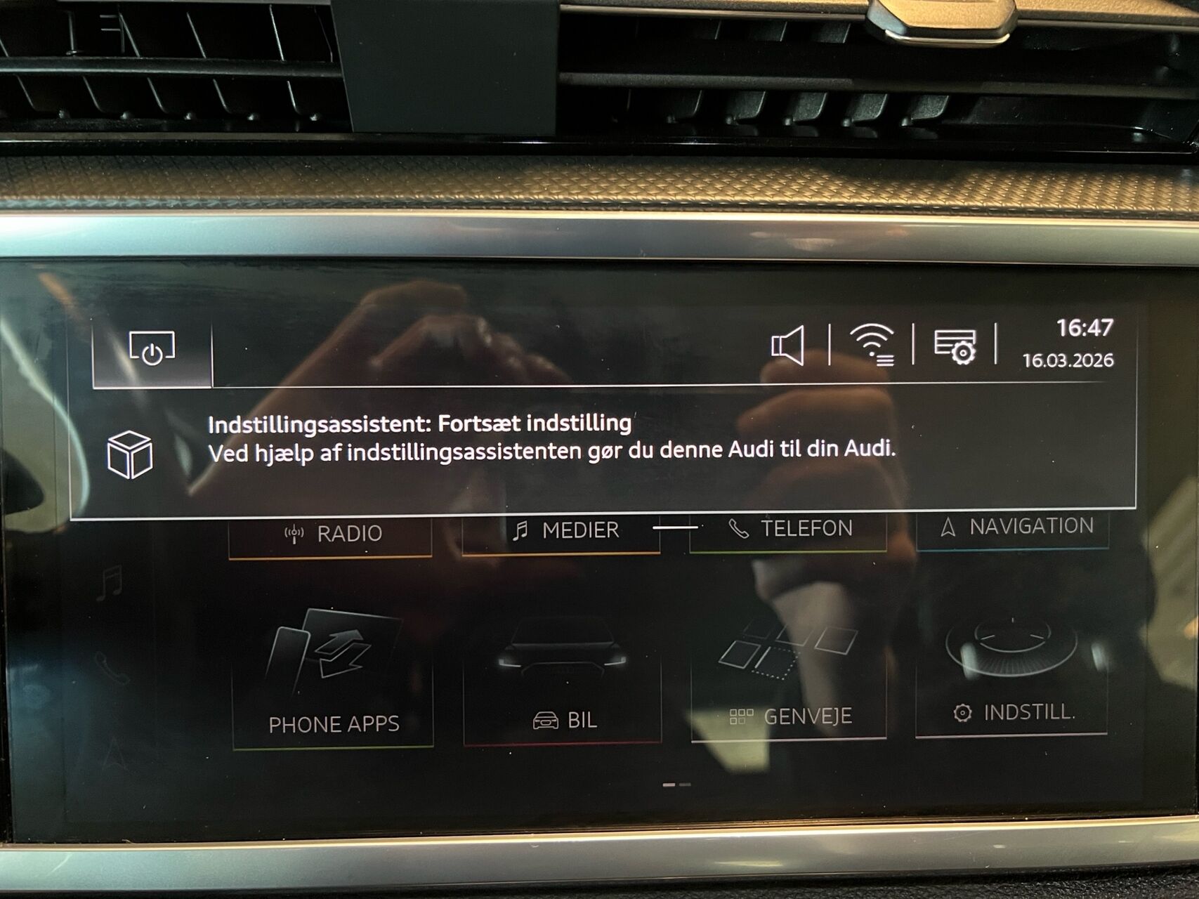 Billede af Audi Q3 1,5 35 TFSI  Mild hybrid Advanced Prestige S Tronic 150HK 5d 7g Aut.