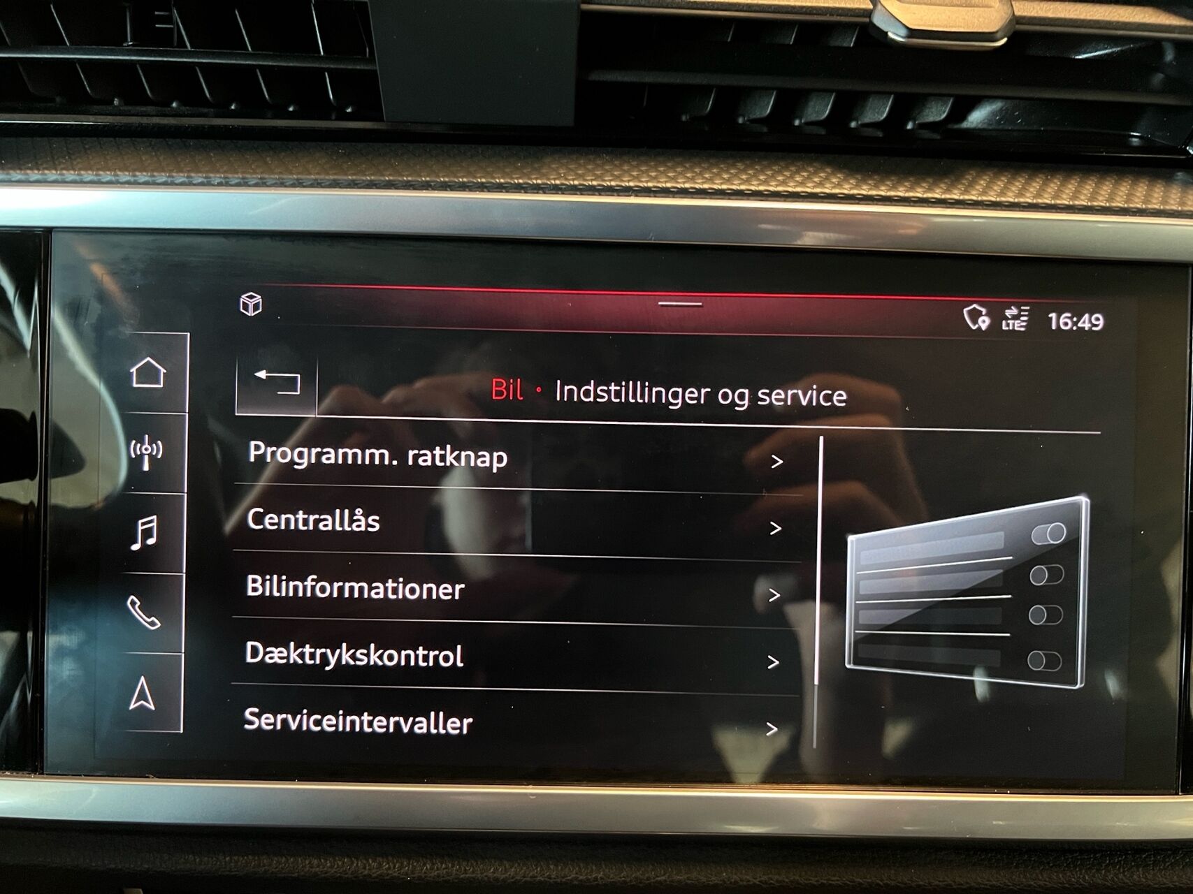 Billede af Audi Q3 1,5 35 TFSI  Mild hybrid Advanced Prestige S Tronic 150HK 5d 7g Aut.