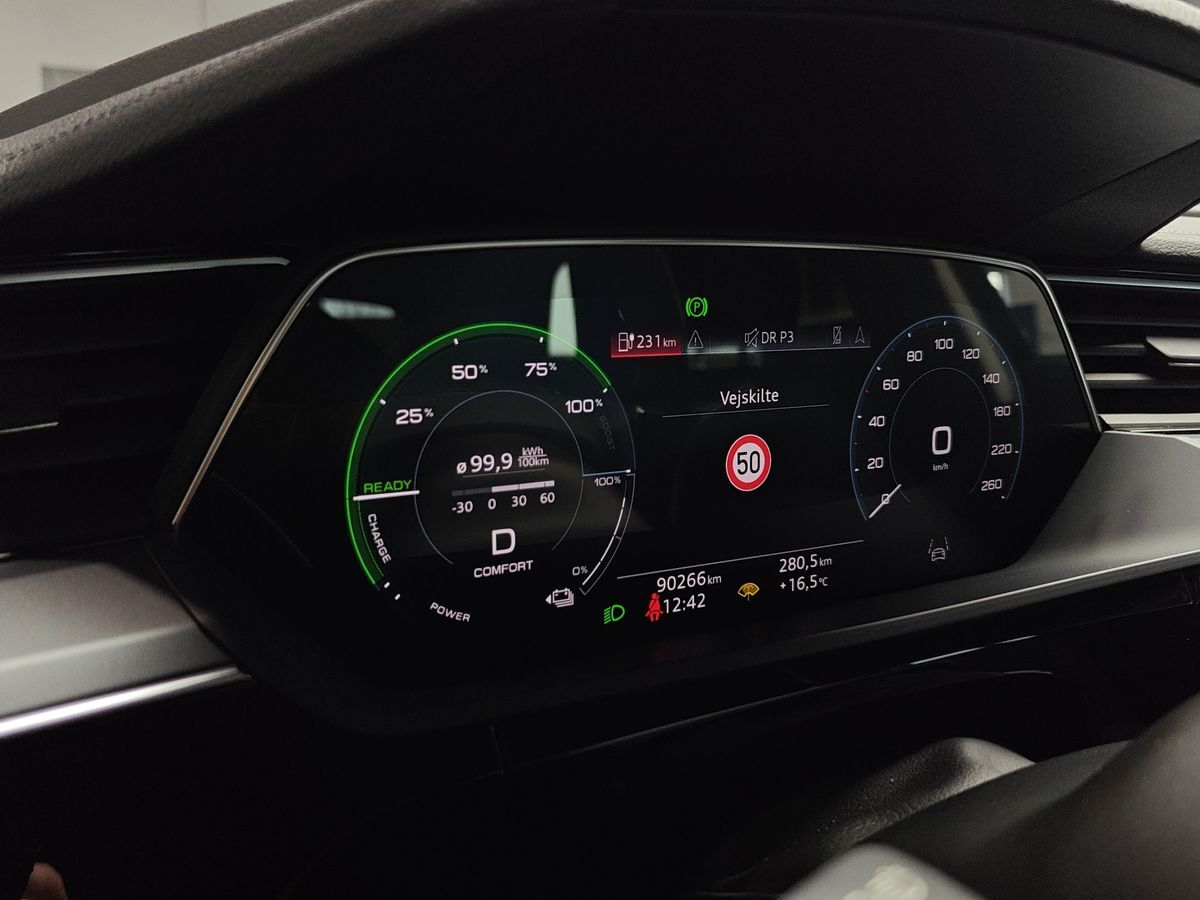 Billede af Audi E-tron 55 Advanced Prestige Quattro 408HK 5d Aut.