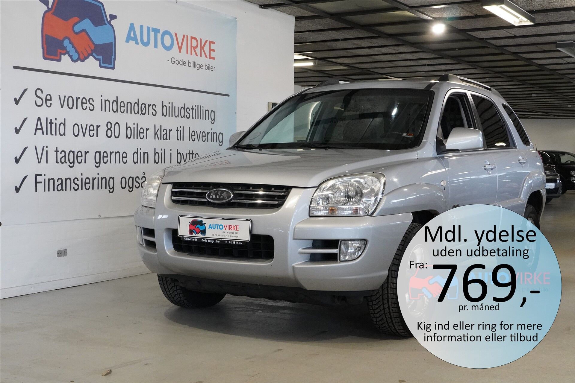 Billede af Kia Sportage 2,0 CRDI EX Turbo 4x4 112HK Van