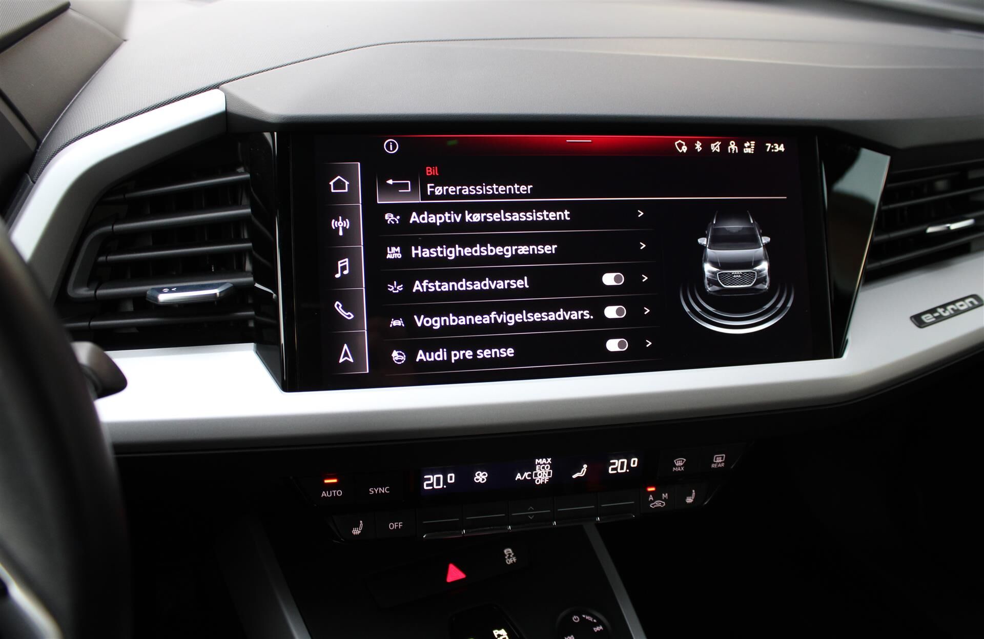 Billede af Audi Q4 40 E-tron Attitude 204HK 5d Aut.