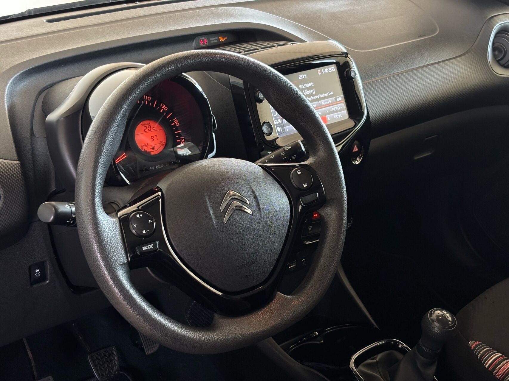 Billede af Citroën C1 1,0 VTi Sportline 72HK 5d