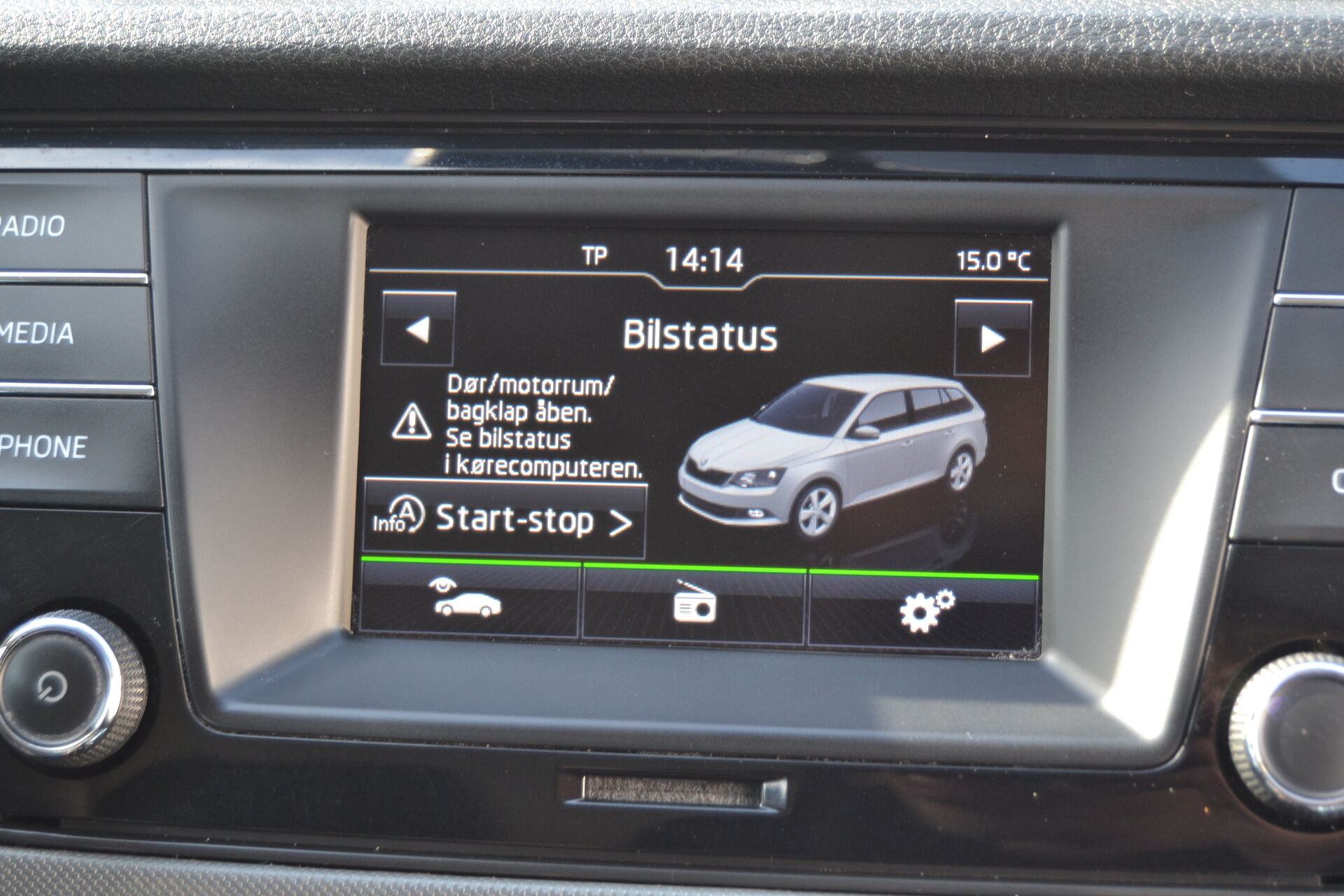 Billede af Skoda Fabia Combi 1,0 MPI Active 75HK Stc