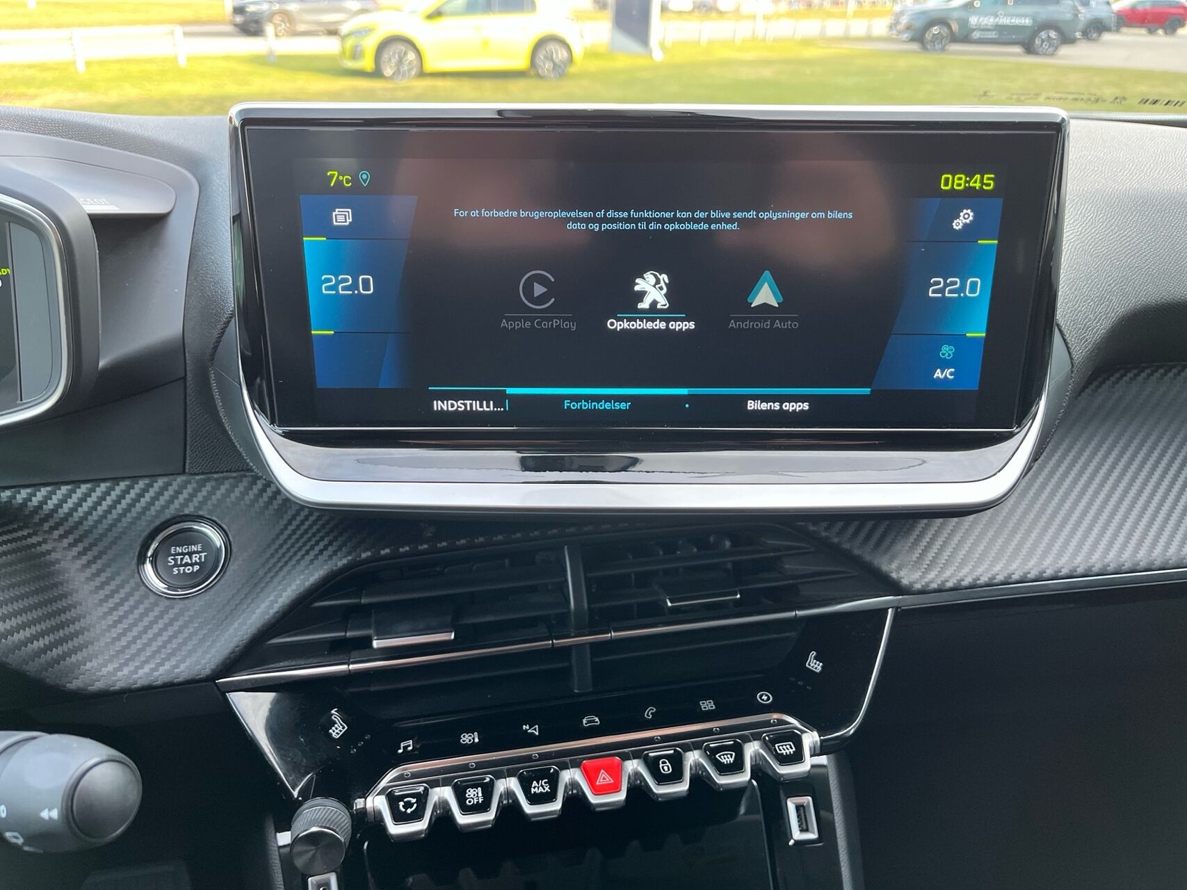 Billede af Peugeot e-2008 EL Allure Pack 136HK 5d Aut.