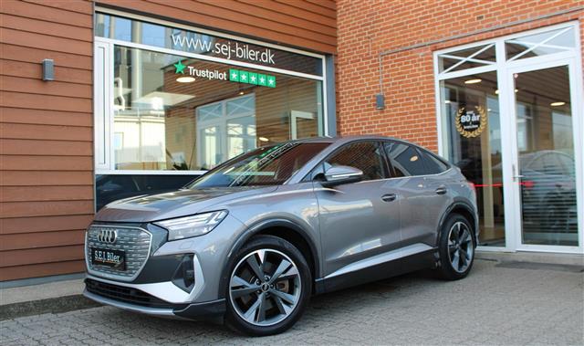 Billede af Audi Q4 Sportback 40 E-tron S Line 204HK 5d Aut.