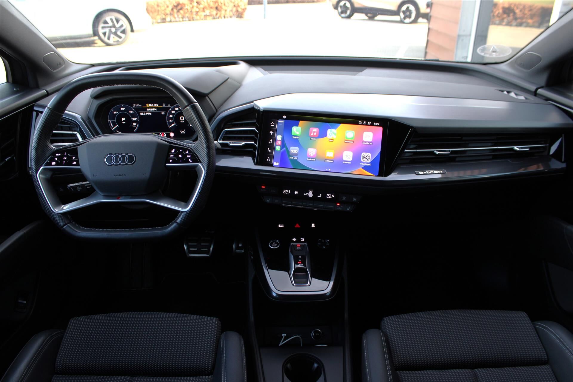 Billede af Audi Q4 Sportback 40 E-tron S Line 204HK 5d Aut.