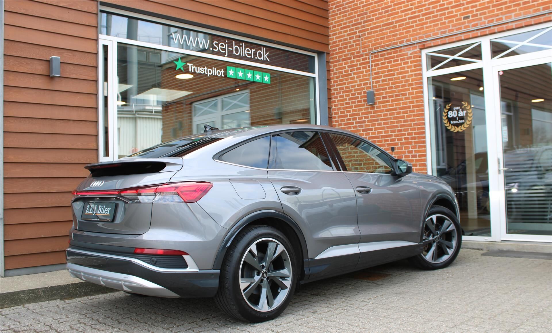 Billede af Audi Q4 Sportback 40 E-tron S Line 204HK 5d Aut.