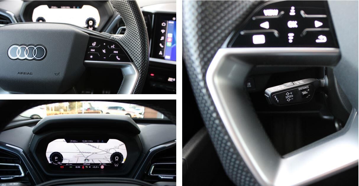 Billede af Audi Q4 Sportback 40 E-tron S Line 204HK 5d Aut.