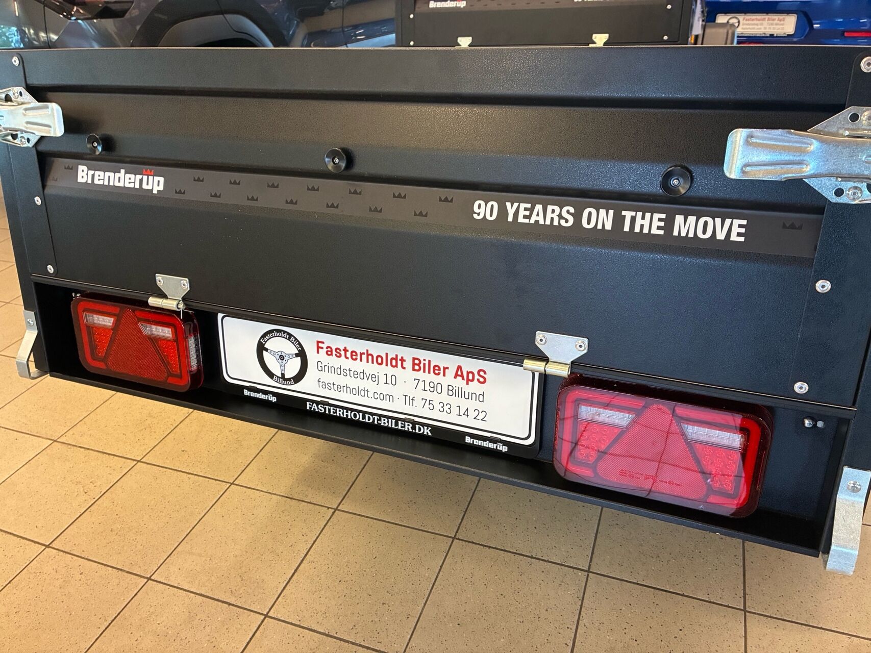 Billede af Diverse Brenderup 1205 S Limited Edition (sort) med tilt 750 kg