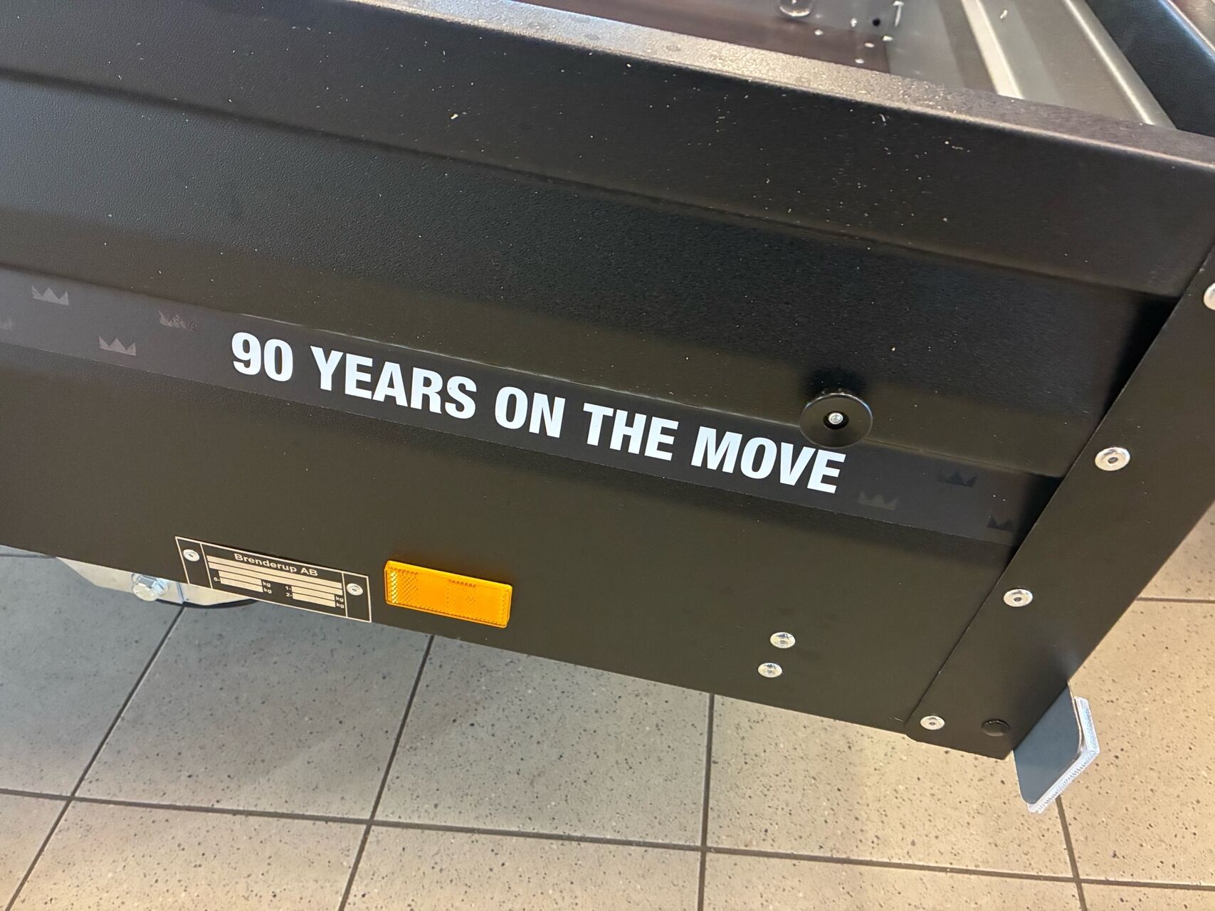 Billede af Diverse Brenderup 1205 S Limited Edition (sort) med tilt 750 kg