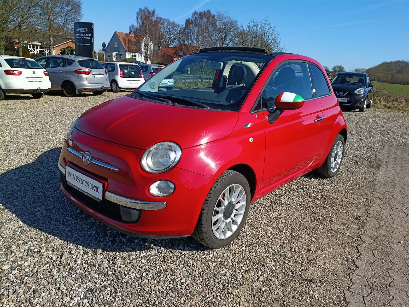Billede af Fiat 500C 1,2 Lounge 69HK Cabr.