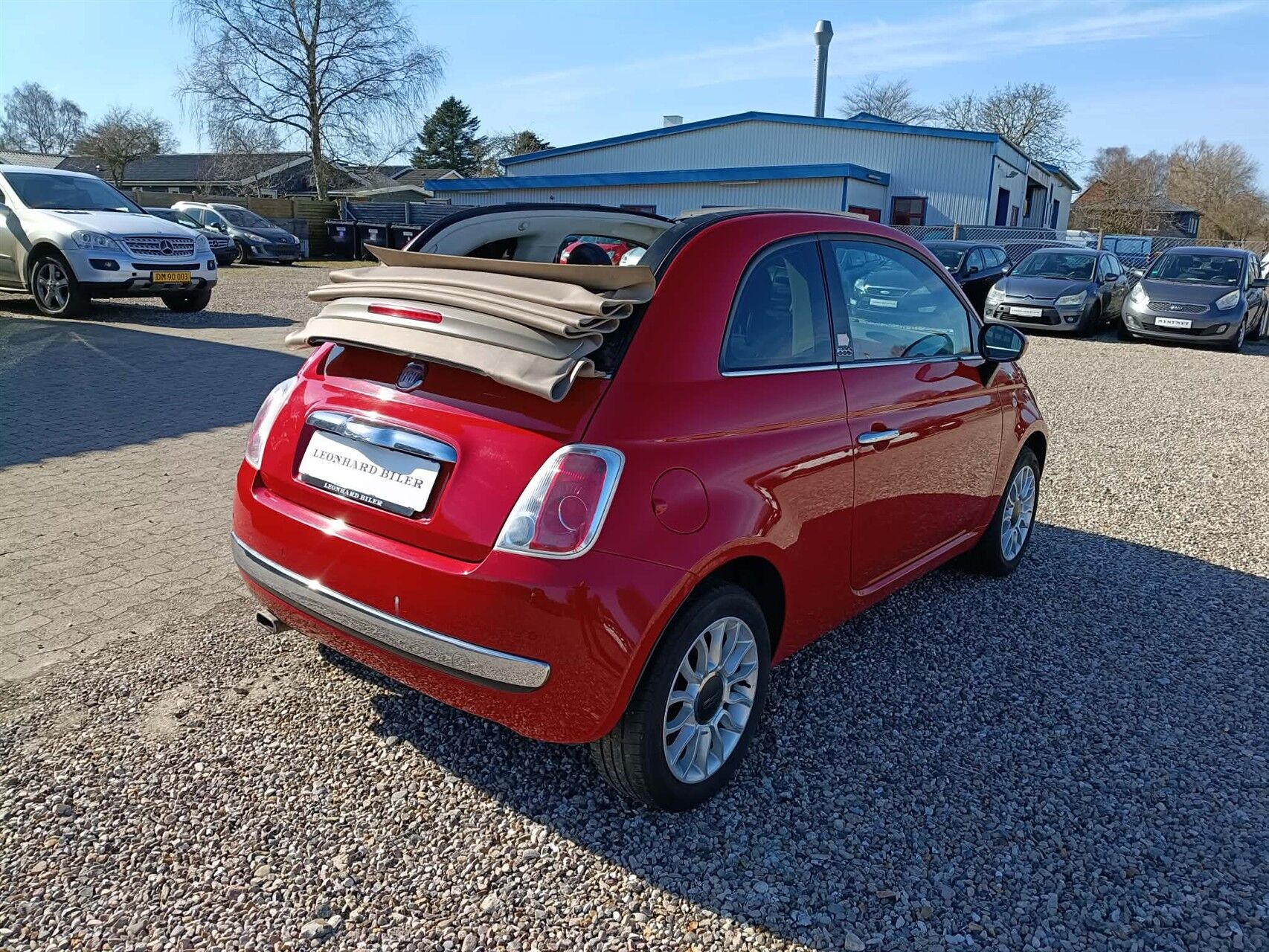 Billede af Fiat 500C 1,2 Lounge 69HK Cabr.