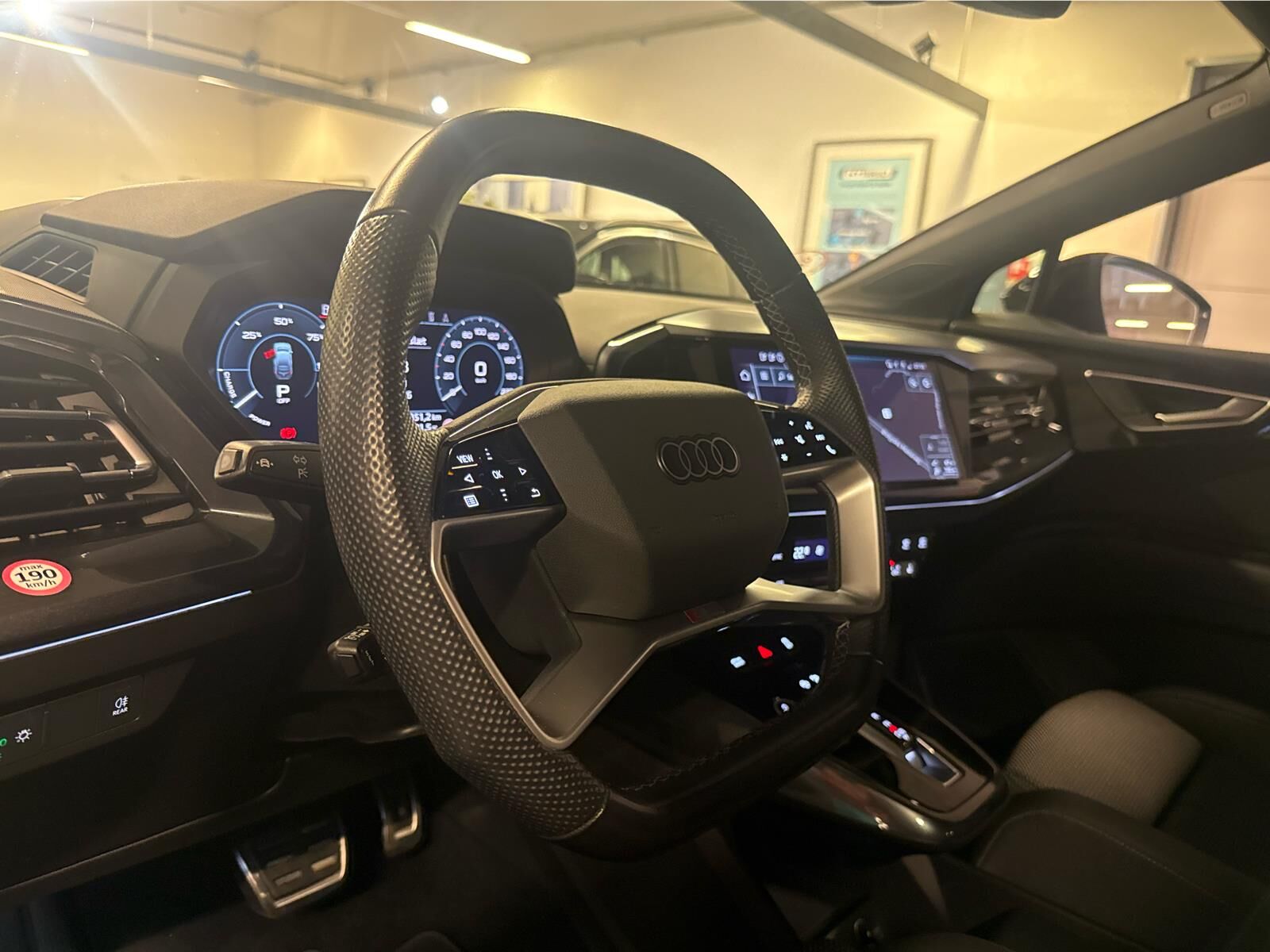 Billede af Audi Q4 Sportback 40 E-tron S Line 204HK 5d Aut.