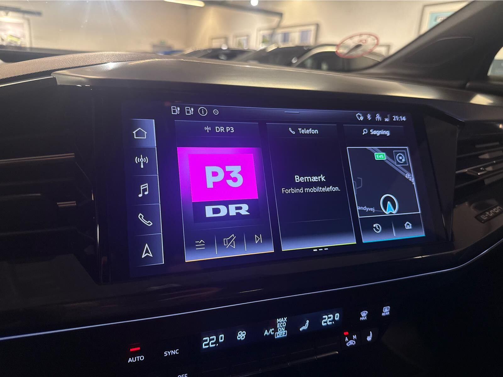 Billede af Audi Q4 Sportback 40 E-tron S Line 204HK 5d Aut.