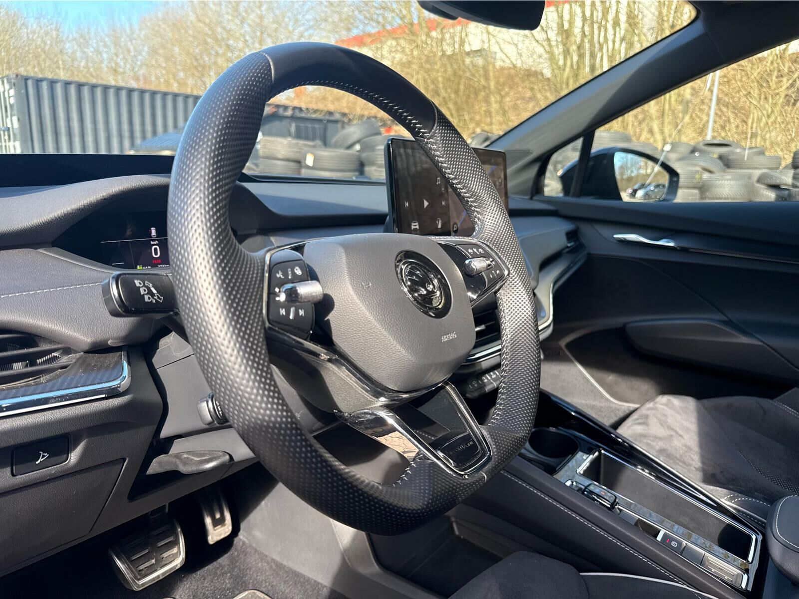 Billede af Skoda Enyaq iV 80X EL Sportline 4x4 265HK 5d Aut.